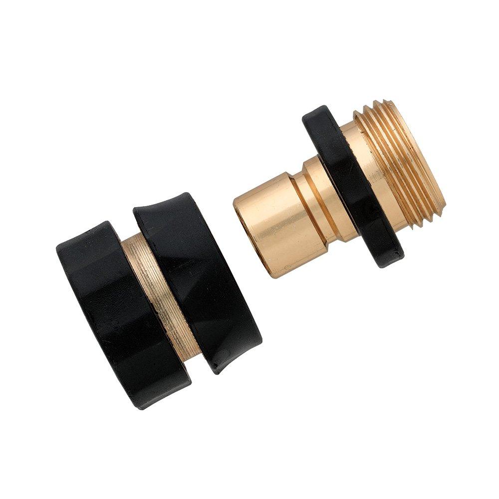 Orbit Quick Connect Brass Hose/Faucet Fitting Set