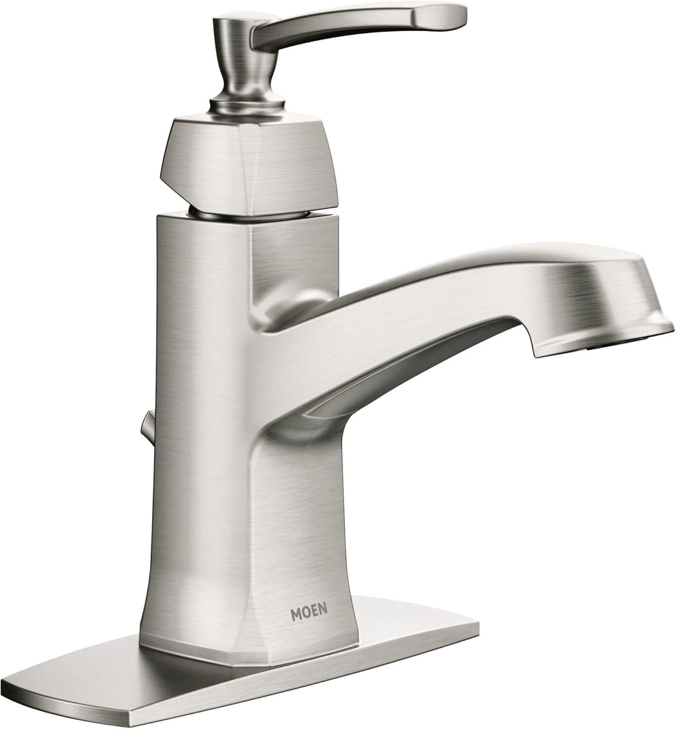 Conway Single Hole Bathroom Faucet with Drain Assembly