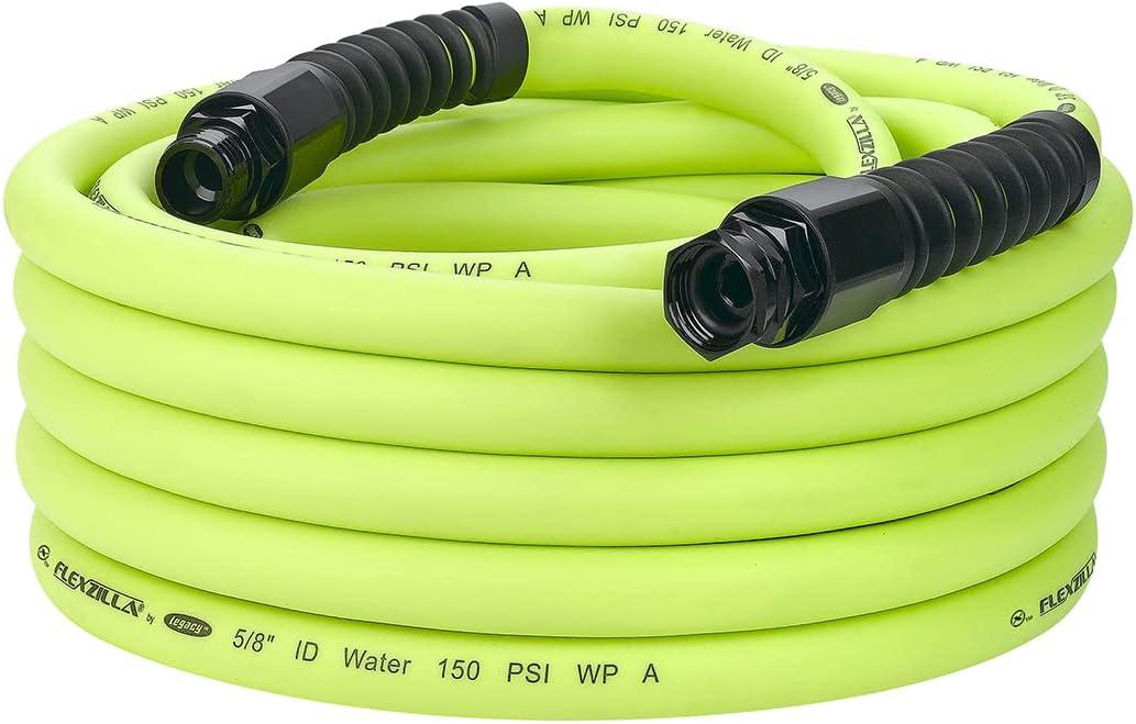 Legacy Manufacturing HFZWP550 Flexzilla Pro 5/8 X 50 Zillagreen Water Hose With 3/4