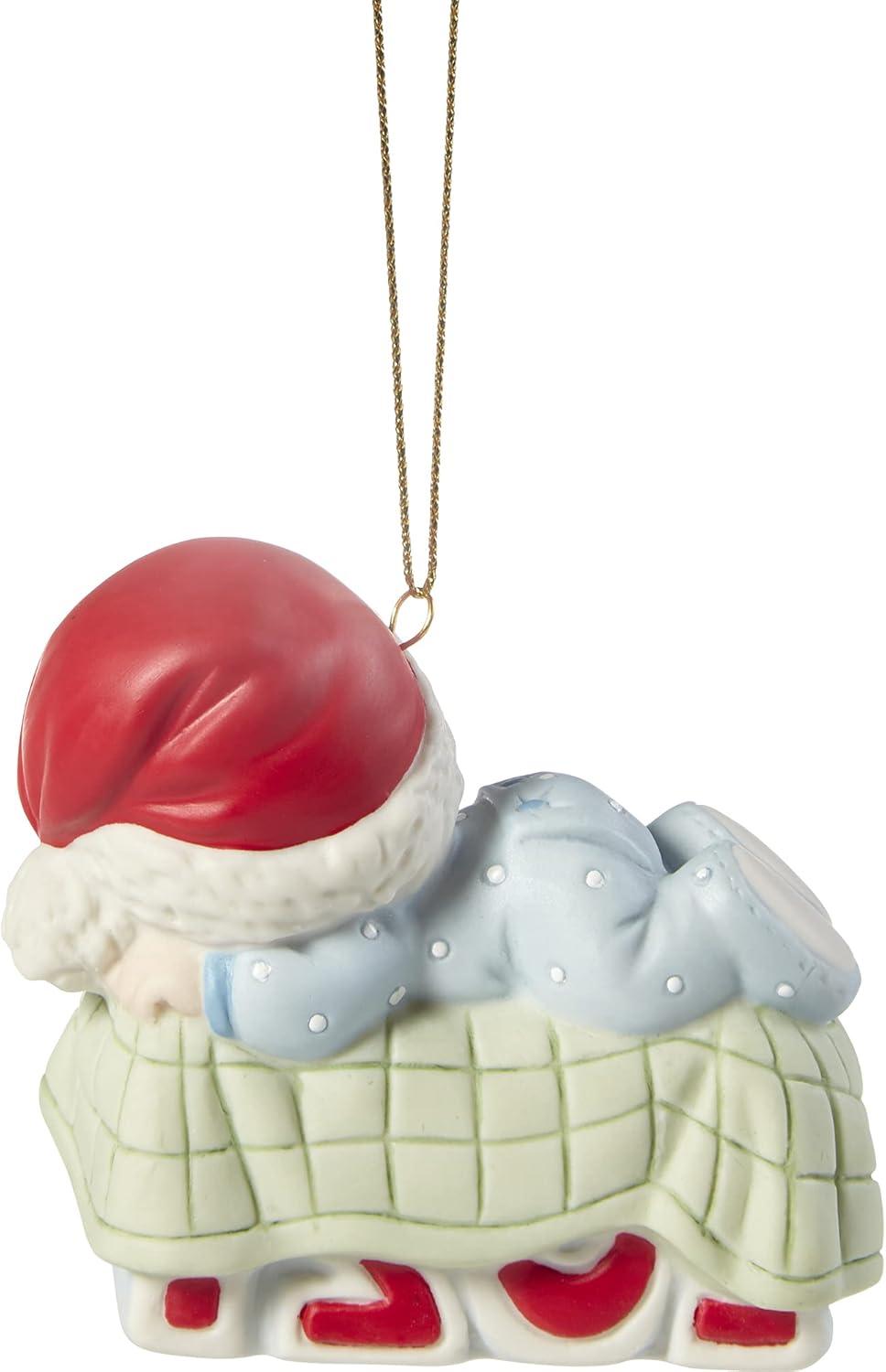 Baby's 1st Christmas Dated Boy Ornament