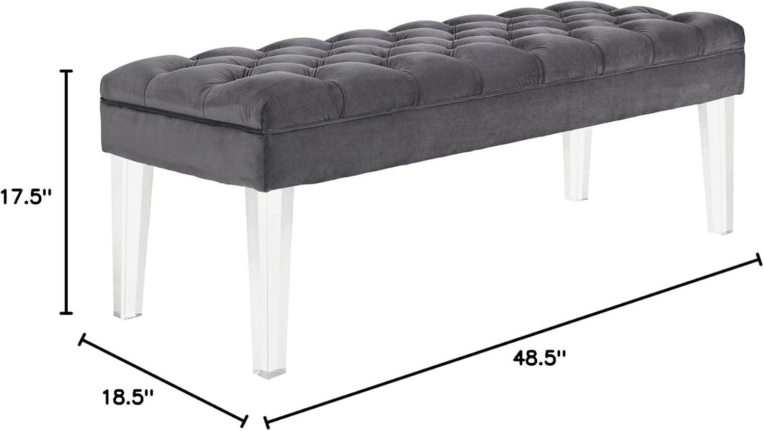 Modway Valet Velvet Bench