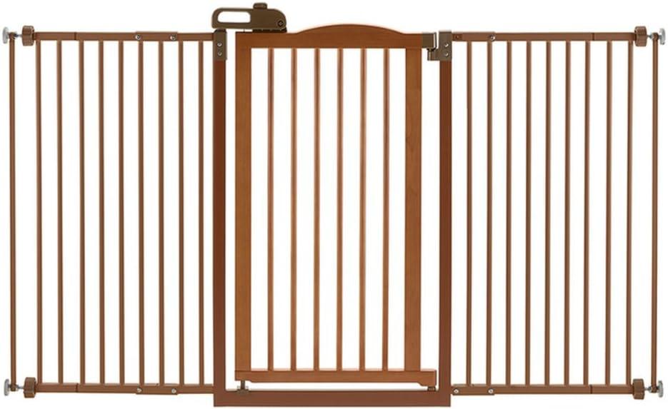 Richell Richell Wood Pressure Mounted Pet Gate With Door