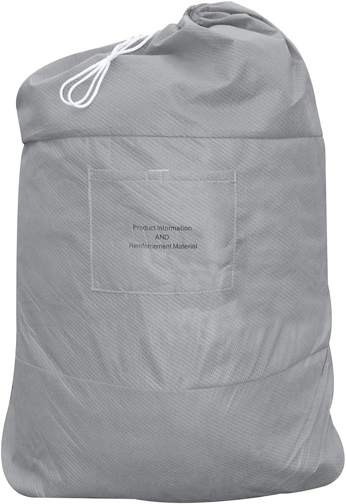 ADCO 36813 Designer Series Olefin HD Class C Motorhome Cover 23' 1" - 26' , Gray/White