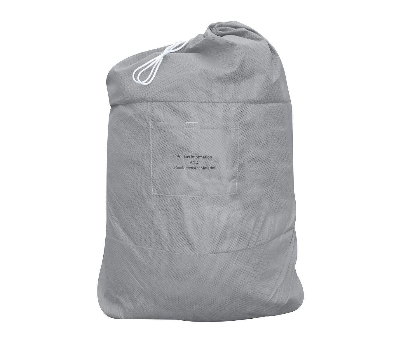 ADCO 36813 Designer Series Olefin HD Class C Motorhome Cover 23' 1" - 26' , Gray/White