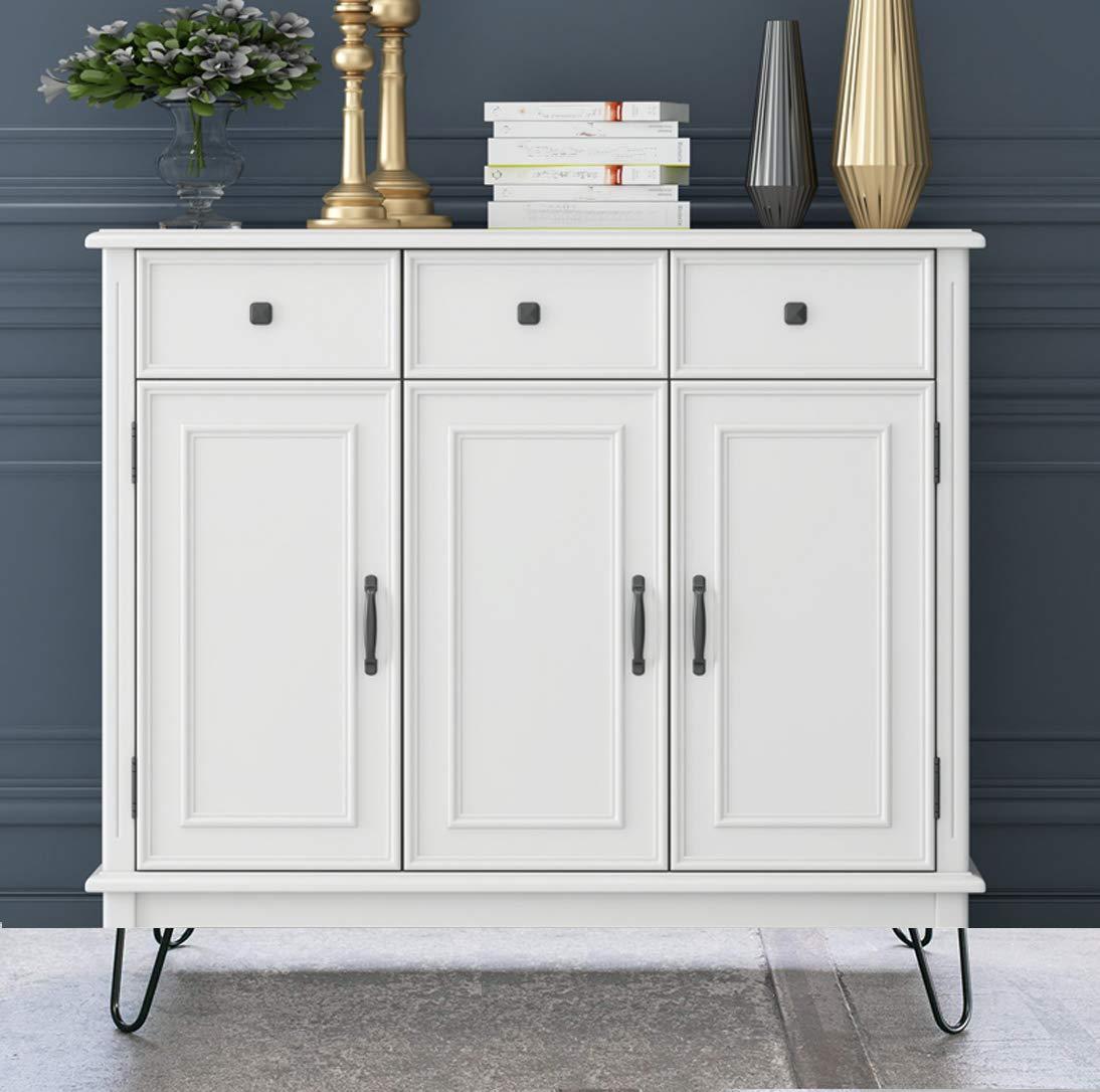 Home Soft Things 10 Inch Furniture Legs Black Metal Hairpin Table Legs Desk Legs, Set of 4, Black