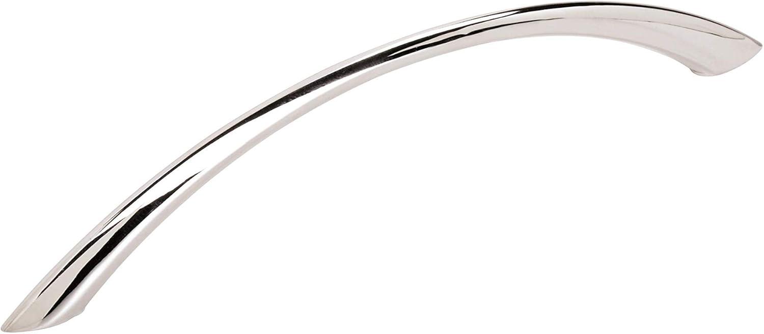 Polished Chrome 5.88" Cabinet Pull Bar with Mounting Hardware