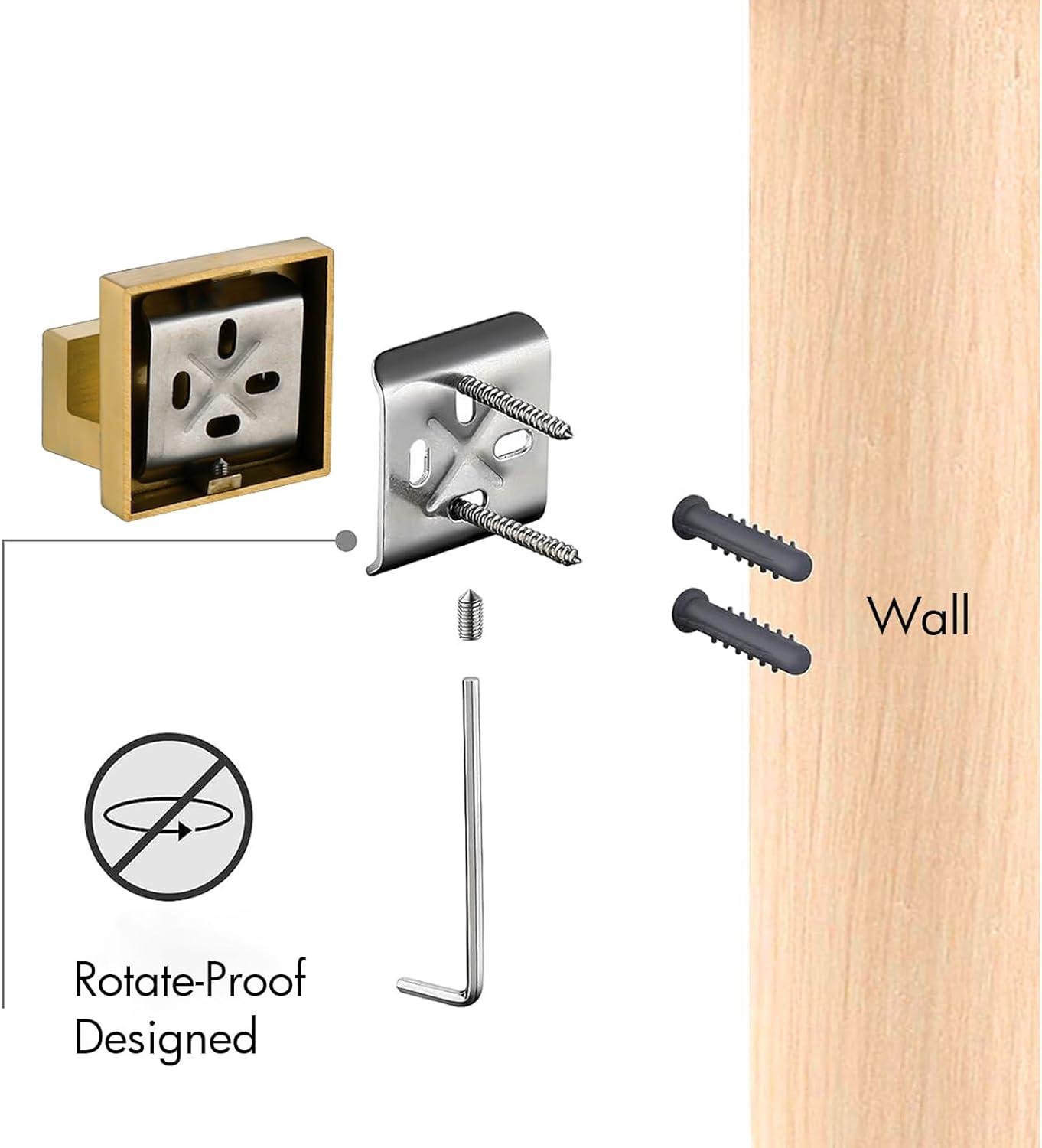 4 - Piece Bathroom Hardware Set