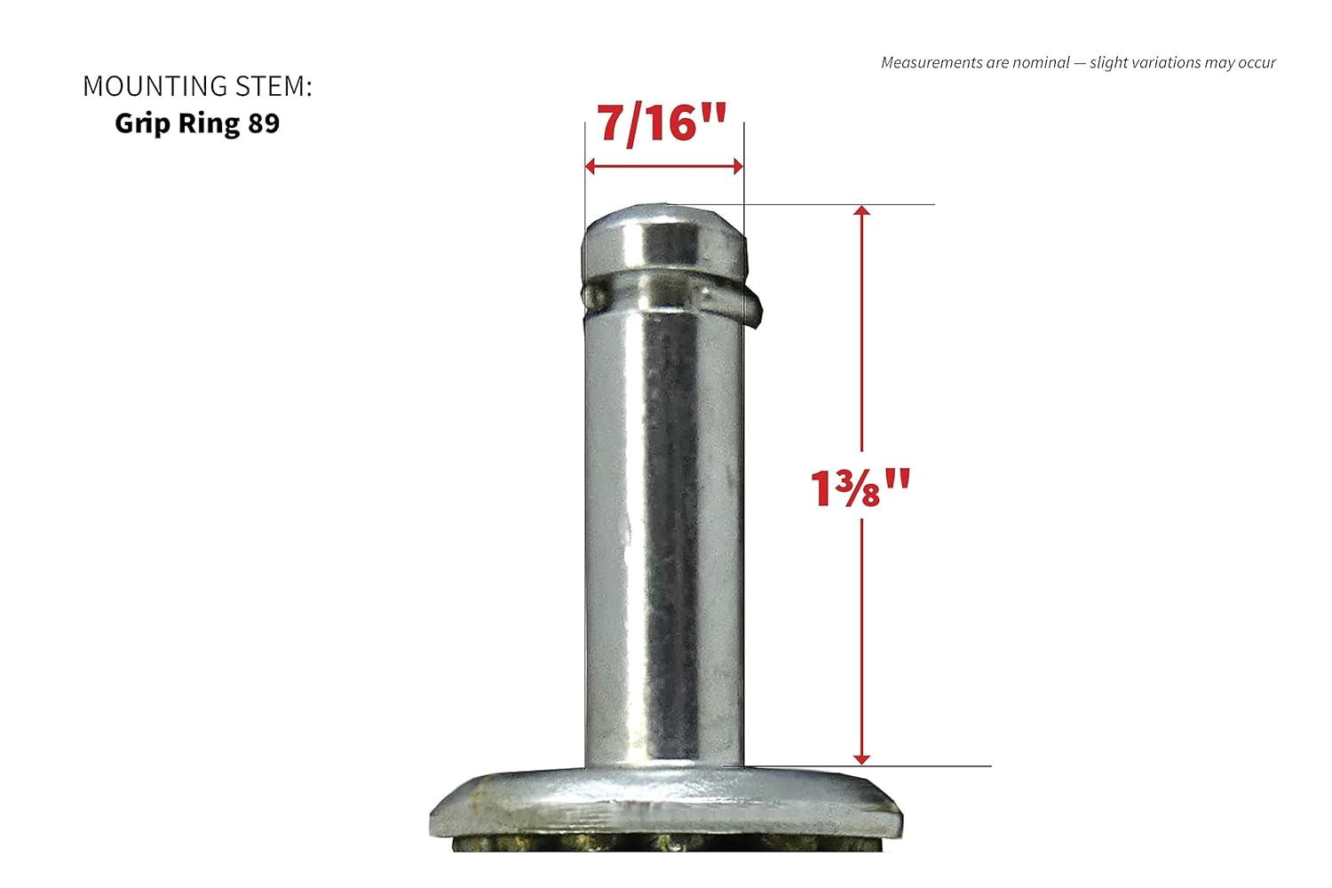 Shepherd 3-Inch Gray Thermoplastic Rubber Swivel Caster