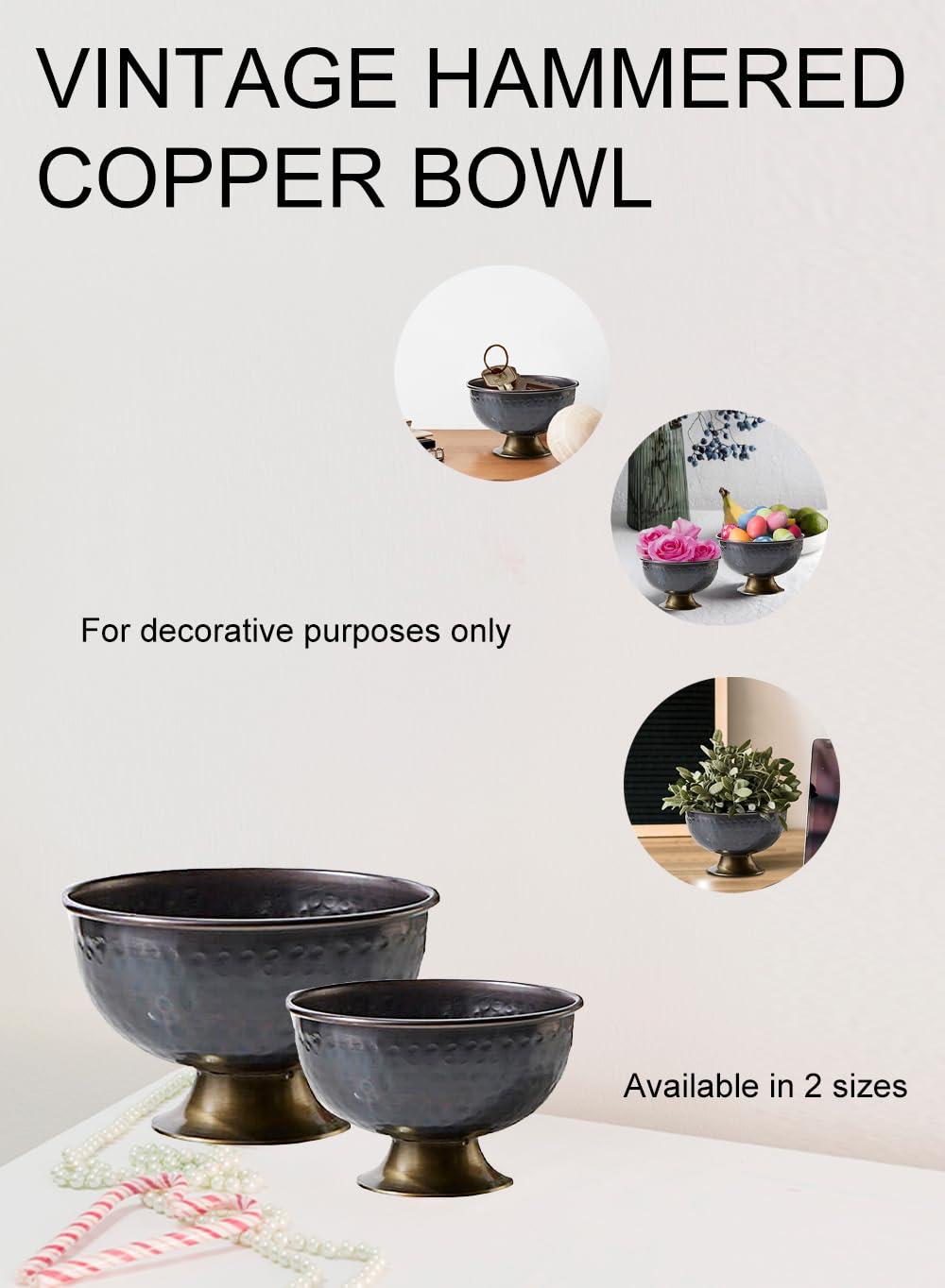 Williston Forge Murley Copper / Copper Plated Decorative Bowl 1