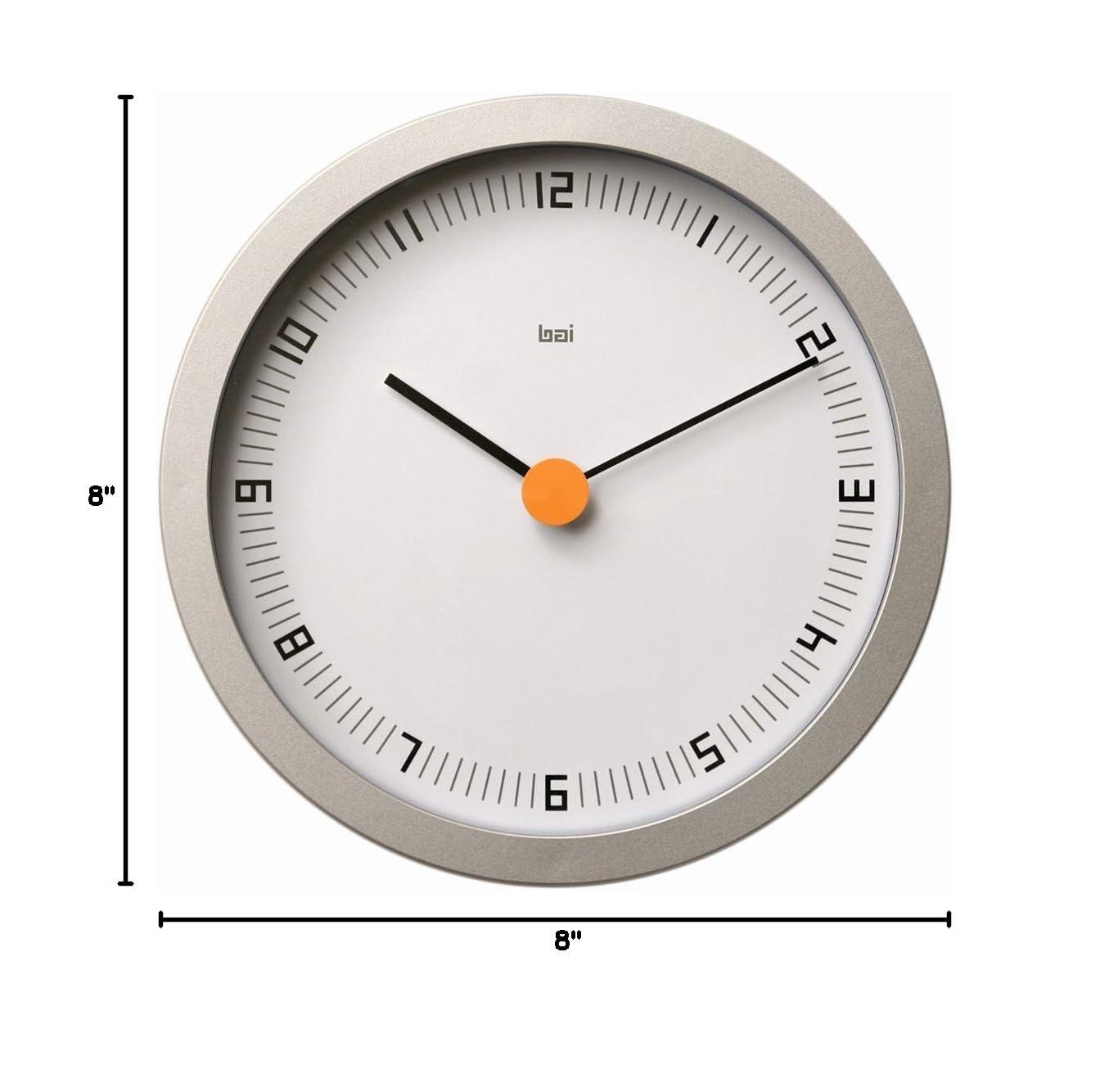 Bai Designer Wall Clock, Dot Zero