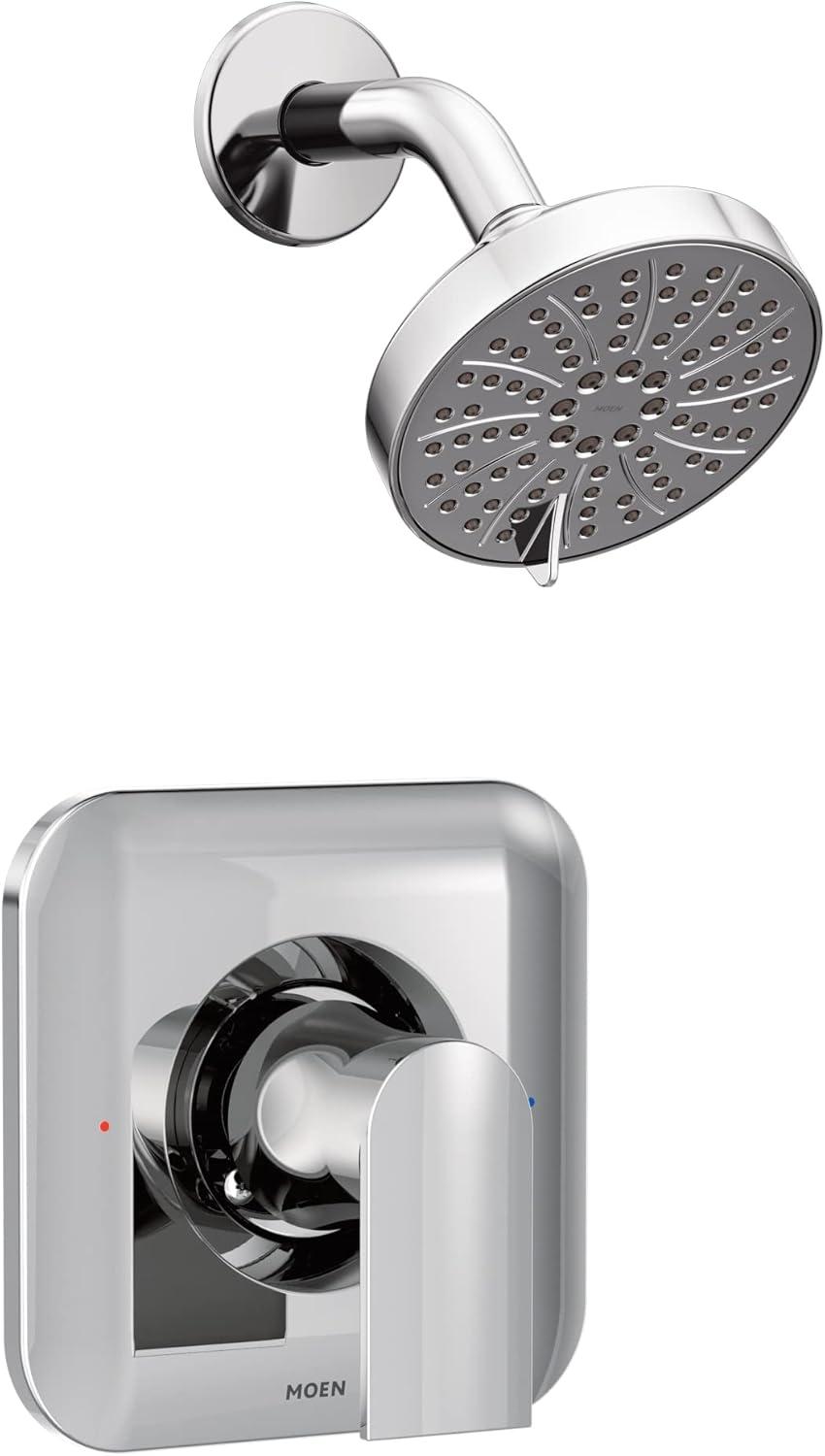 Moen Genta LX Posi-Temp Pressure Balancing Eco-Performance Modern Shower Only Trim, Valve Required