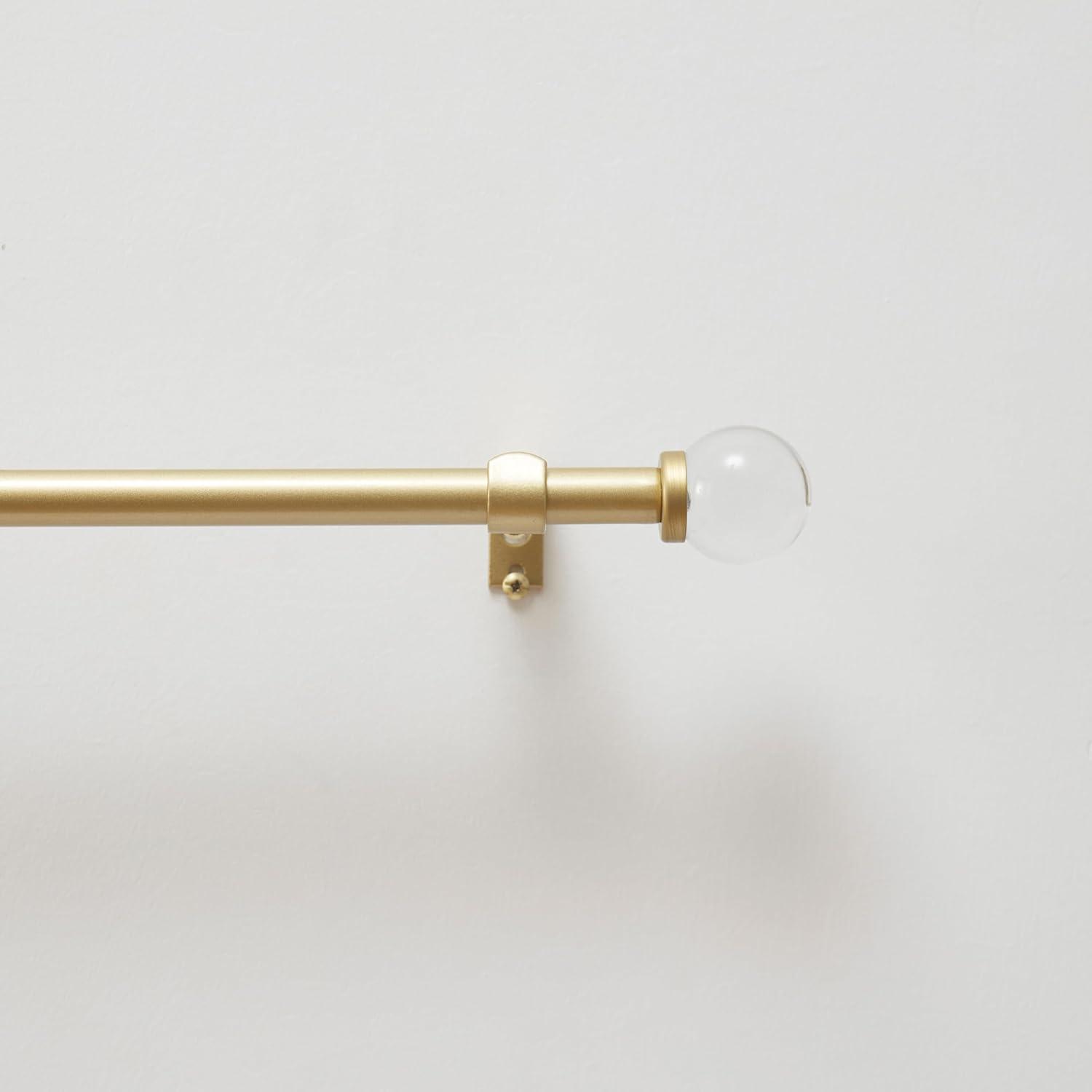 Martha Stewart Martha Stewart Beaufort Rod And Finial Set, 48'' - 86In