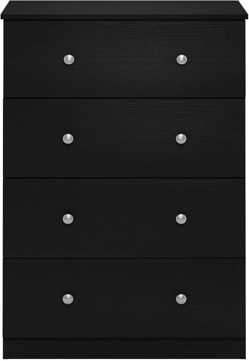 Americano Vertical 4-Drawer Simple Design Dresser