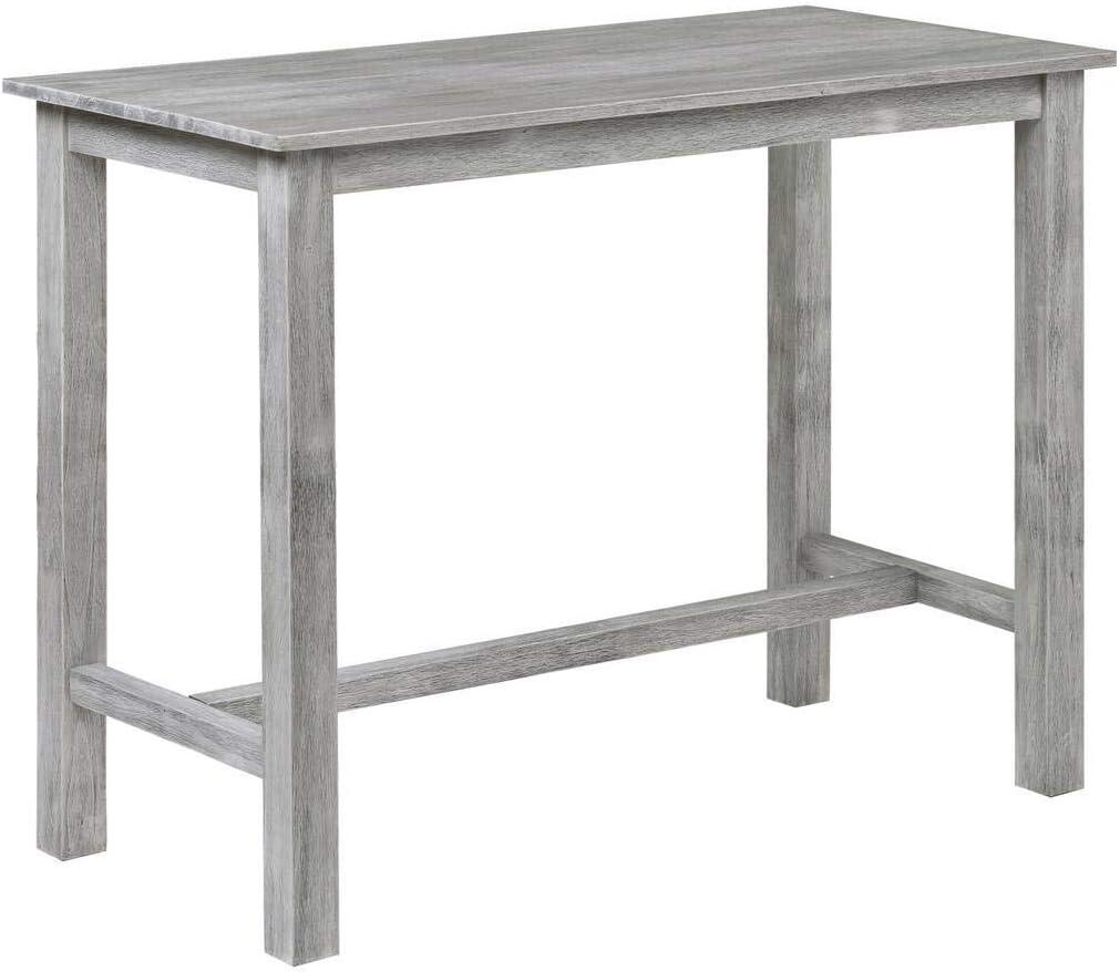 Sonoma Counter Height Pub Table Storm Gray - Boraam: 4-Seat Rectangle