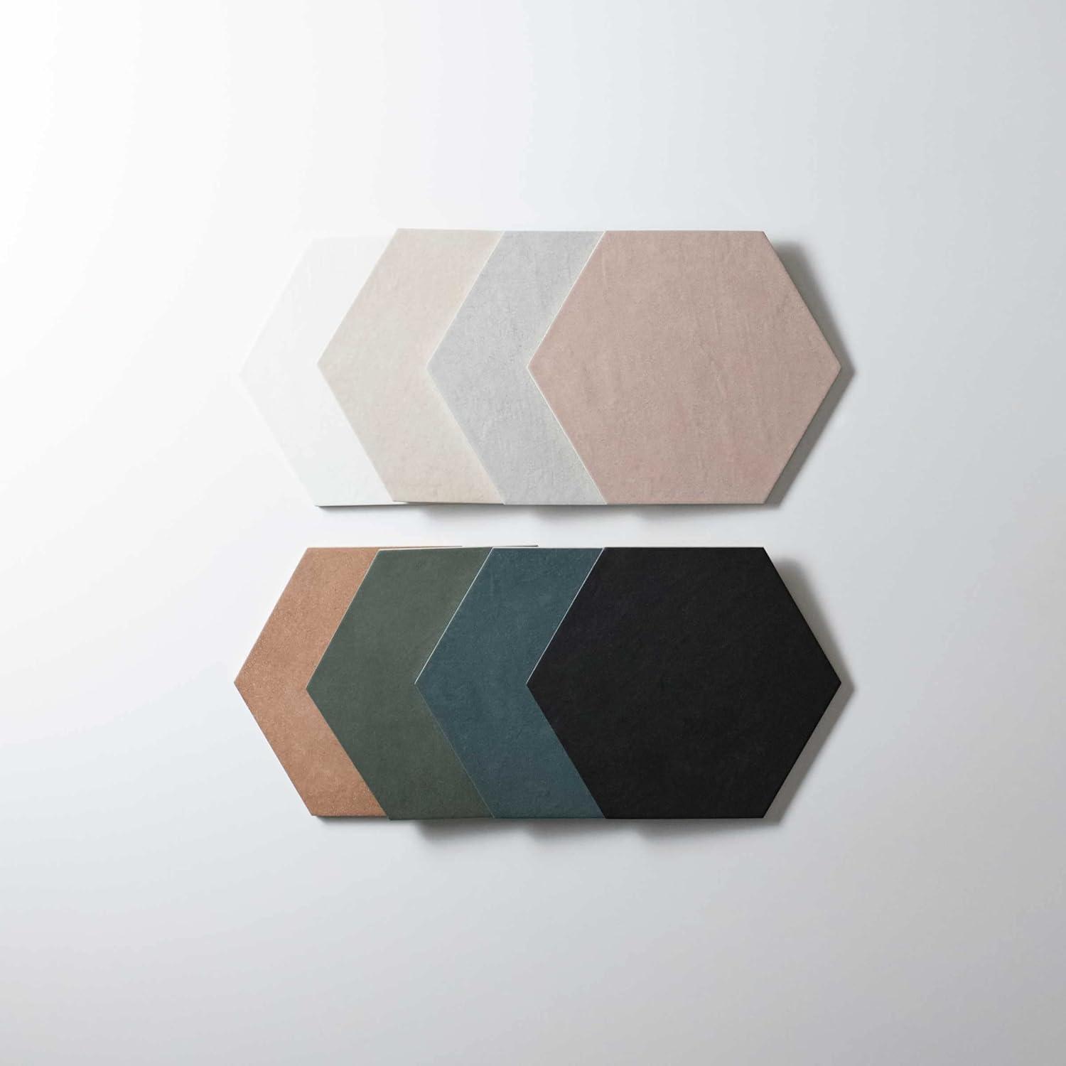 Makoto 18 Pieces - Matte Hexagon Porcelain Tile