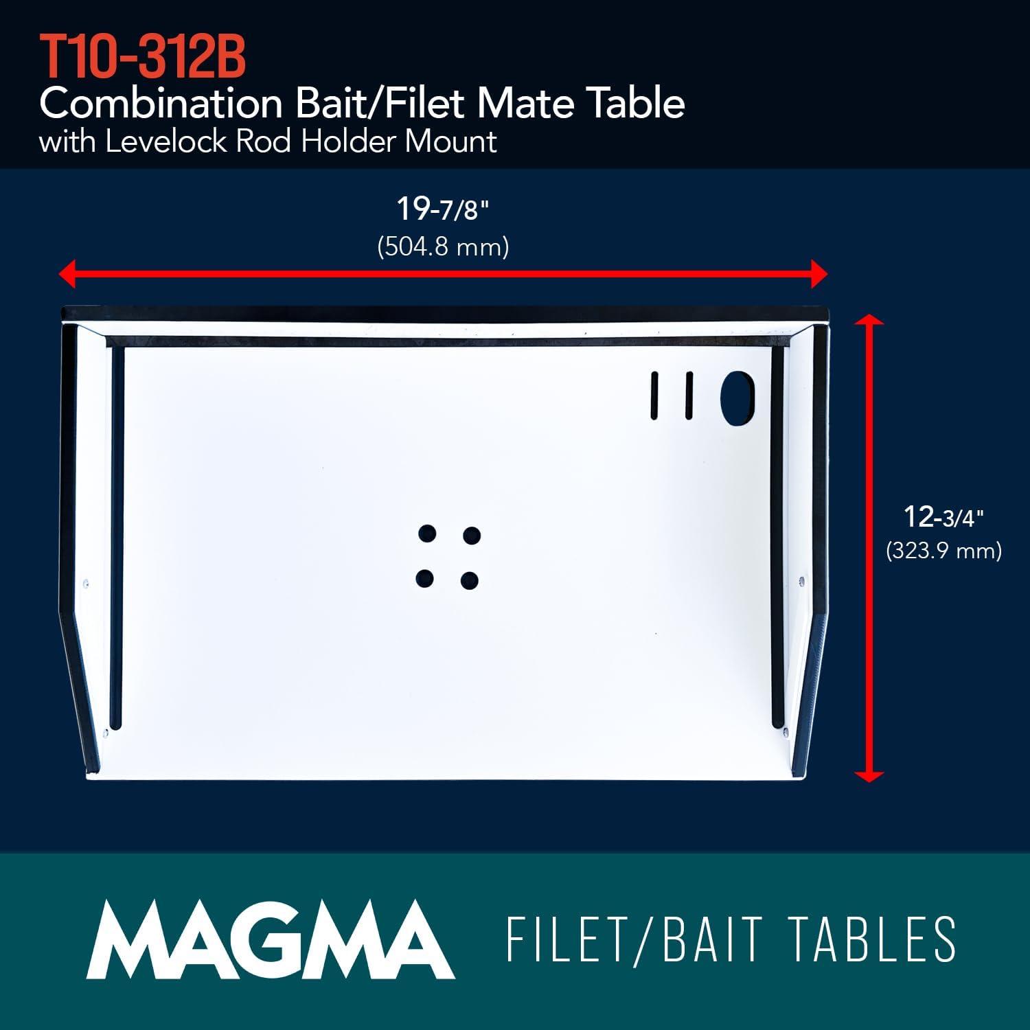 Magma 20" Bait/Fillet Mate Table with LevelLockÂ® Mount