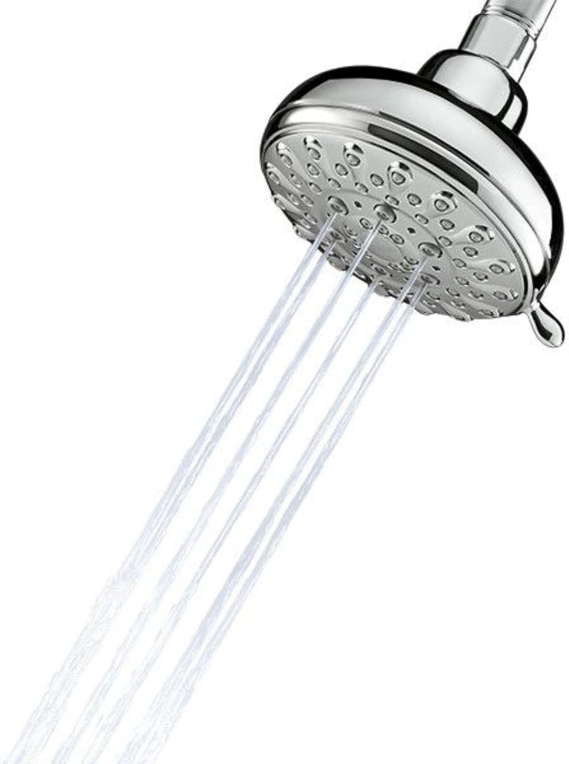 Moen Banbury Chrome 5 settings Wallmount Showerhead 1.75 gpm