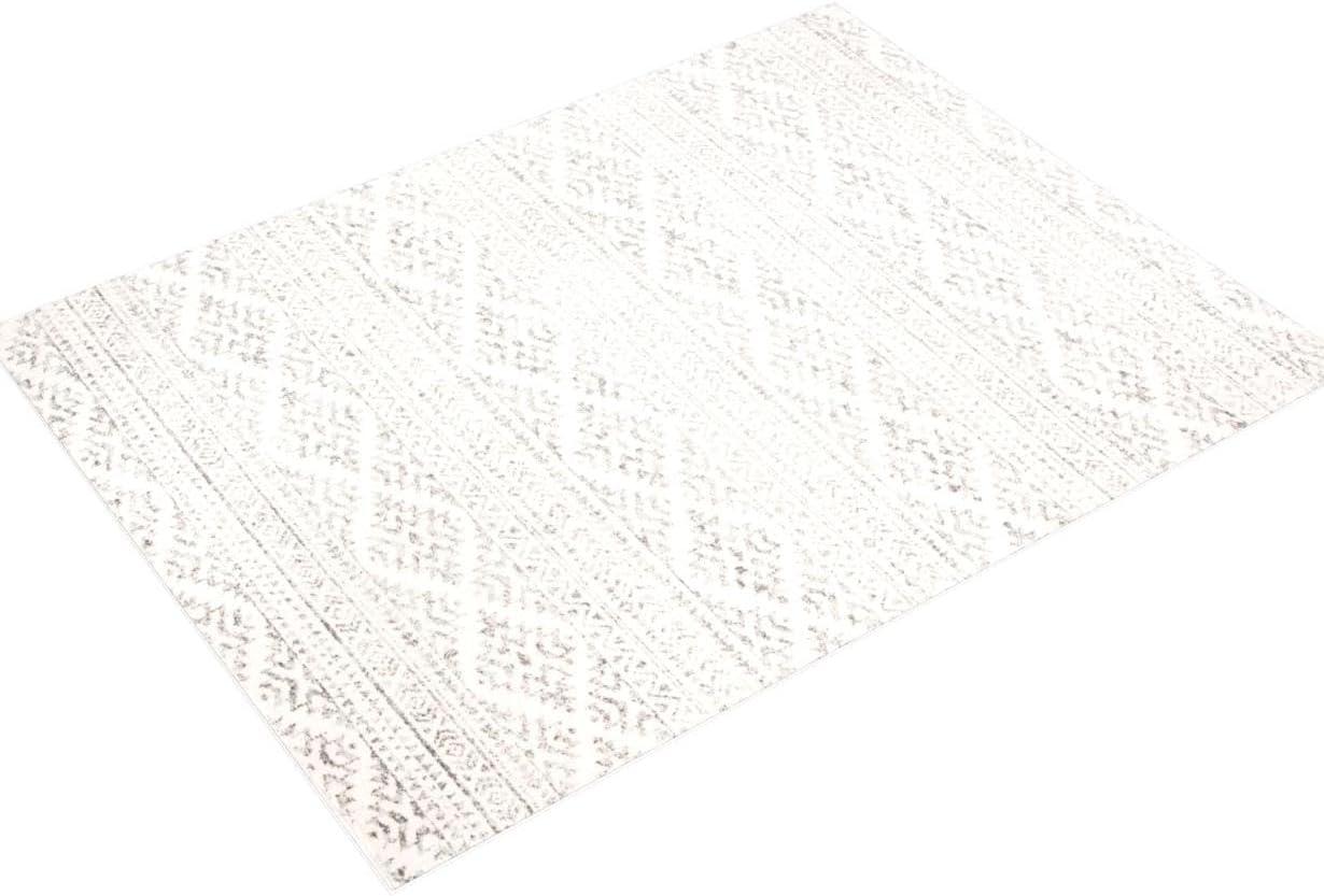 Tulum TUL272 Power Loomed Area Rug - Ivory/Grey - 6'x9' - Safavieh.