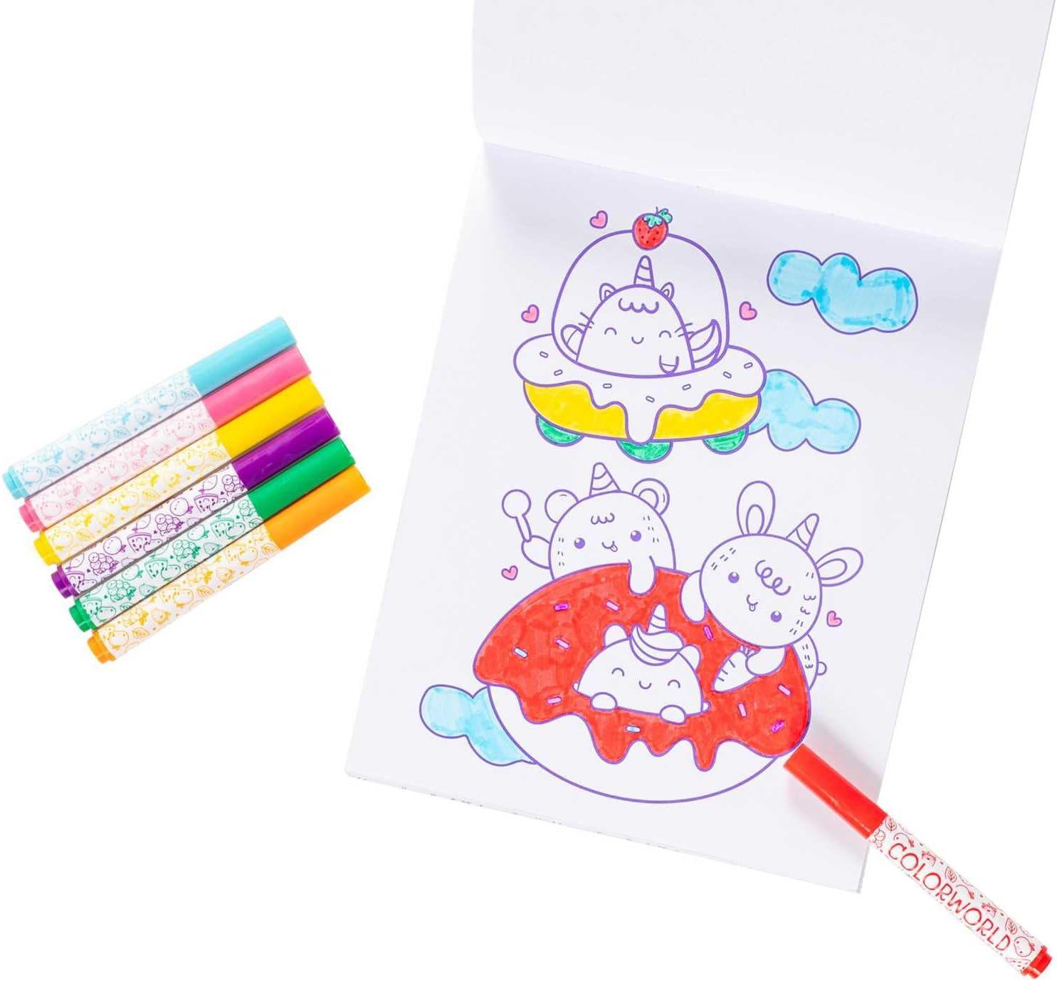 ColorWorld Sweet Scents Kids' Coloring Kit with Scented Markers