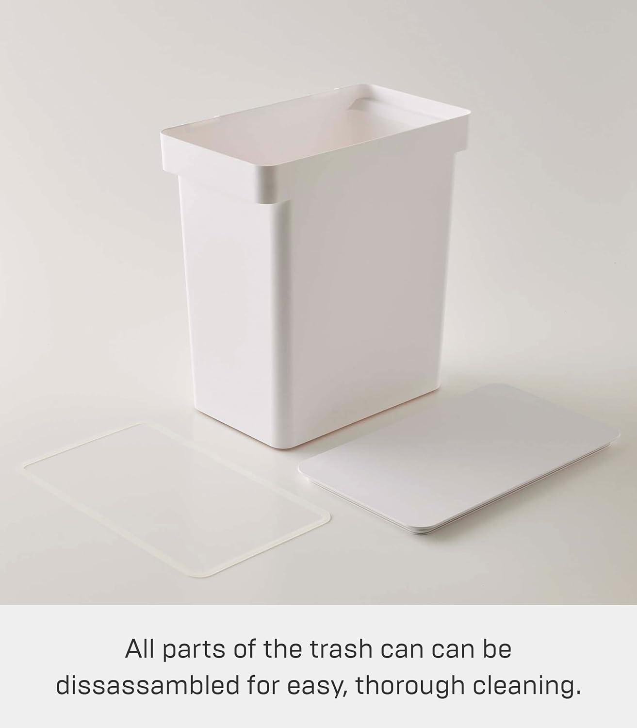 Yamazaki Home Tower 6.6 Manual Lift Trash Can
