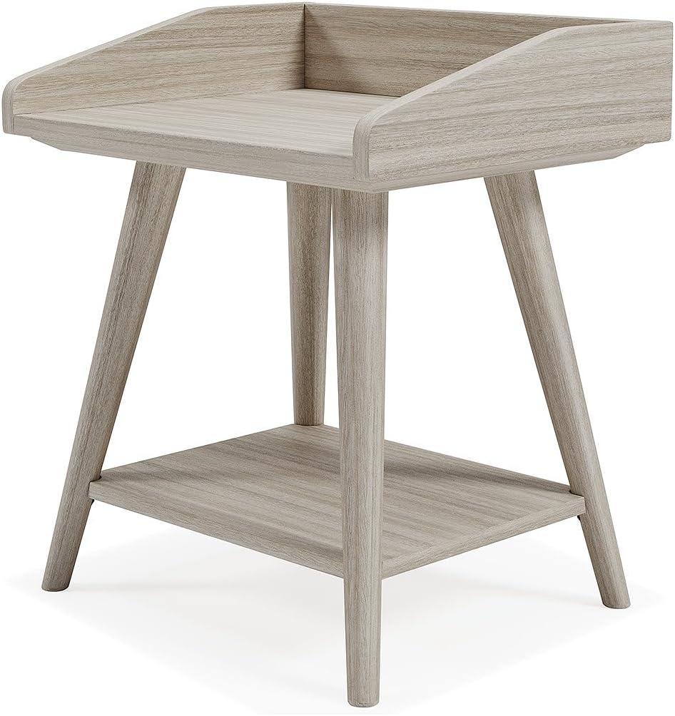Signature Design by Ashley Casual Blariden Accent Table, Light Tan