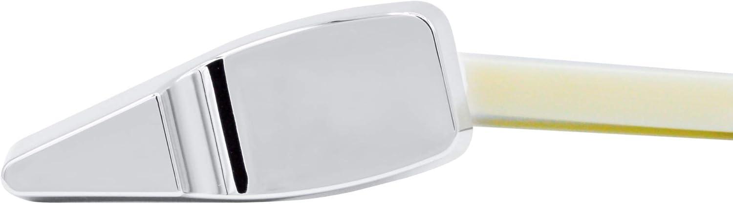 Avalon Toilet Handle Tank Lever With Adjustable Plastic Arm Replacement Kit , Single Flush Action, Adjustable Toilet Lever, Front Mount Handle, Polished Chrome, 9 Inch, For Mansfield Lever