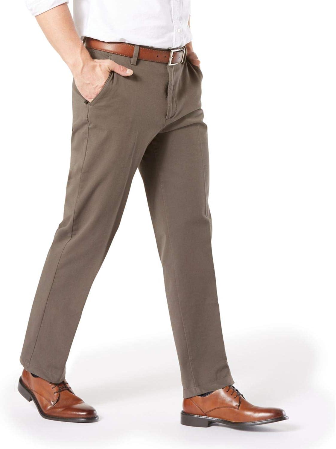 Dockers Men's Straight Fit Workday Khaki Smart 360 Flex Pants (Regular and Big & Tall)