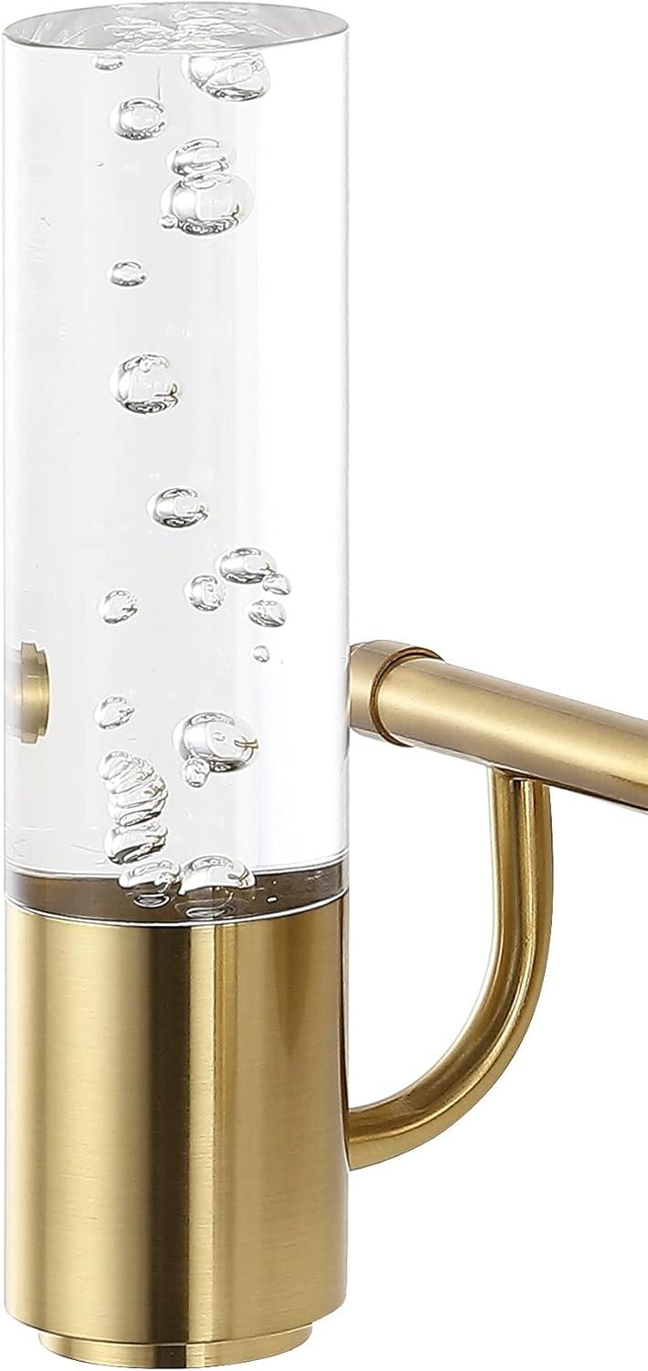 Bolha 10.75" Brass Gold Minimalist LED Vanity Light