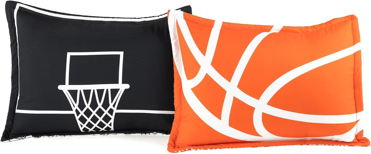 Kids' Basketball Game Reversible Oversized Comforter - Lush Décor