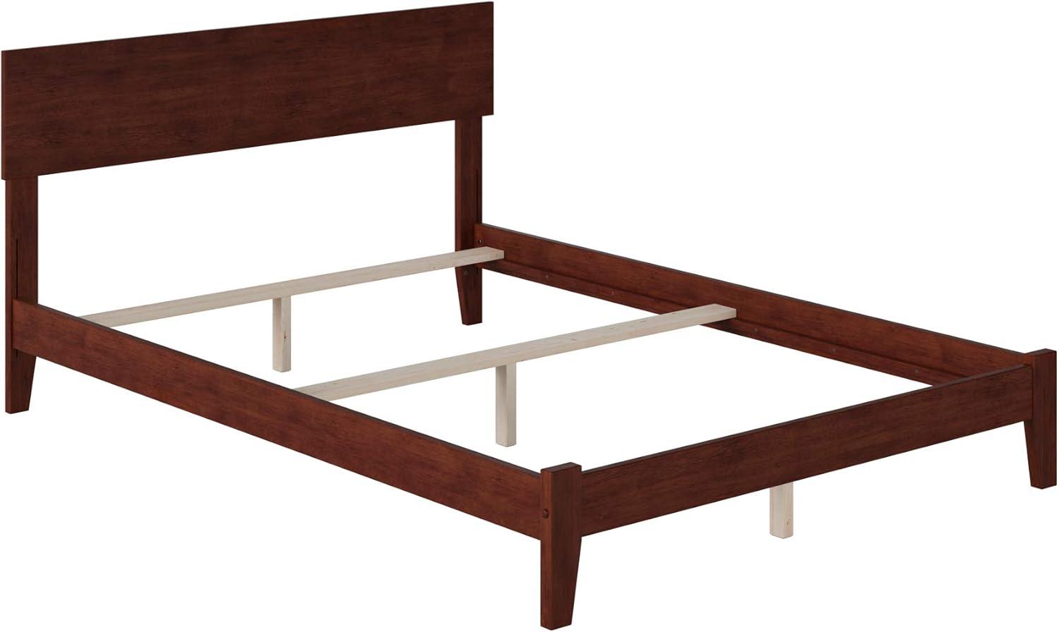 Orlando Queen Traditional Bed in Walnut