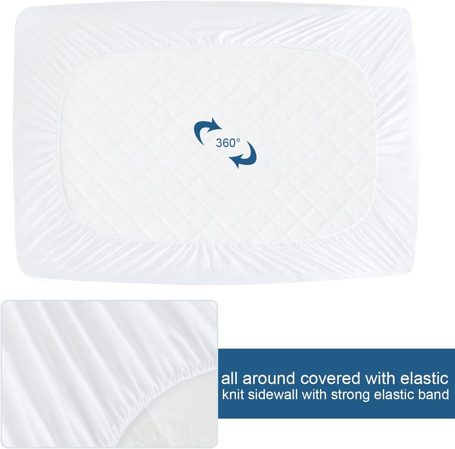 SPRINGSPIRIT Terry Mattress Protector Cover Waterproof