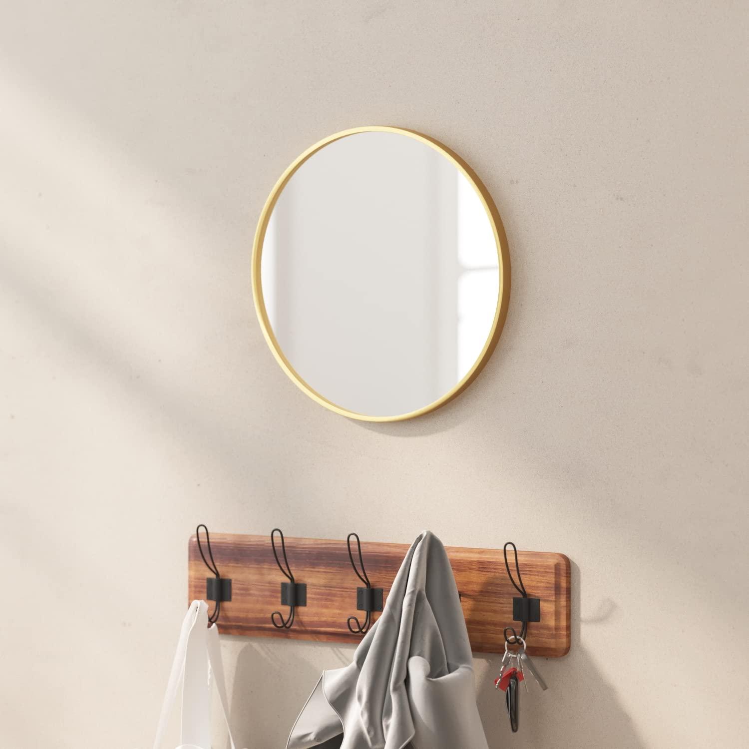 Taylor & Logan Metal Round Wall Mirror