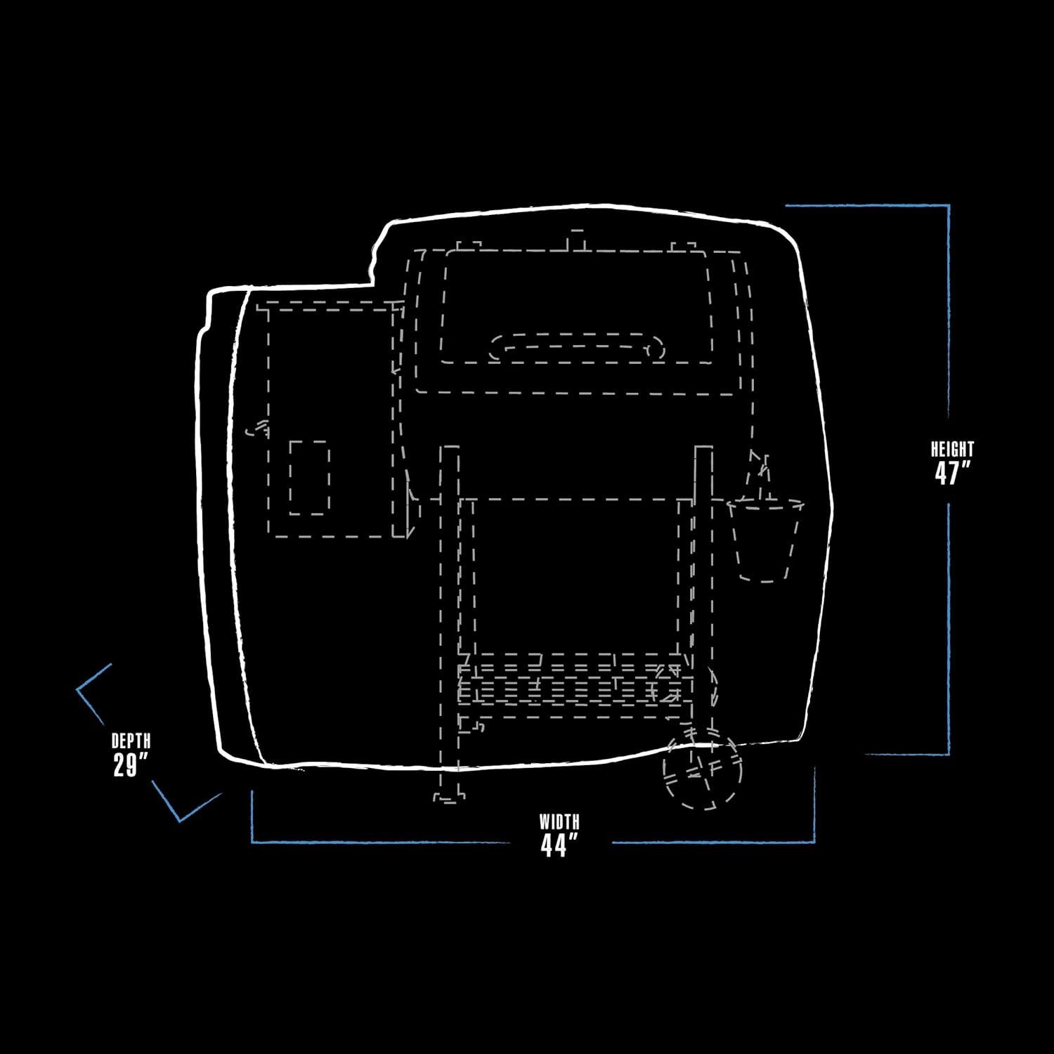 Pit Boss PB700FB Weather Resistant Wood Pellet Grill Cover