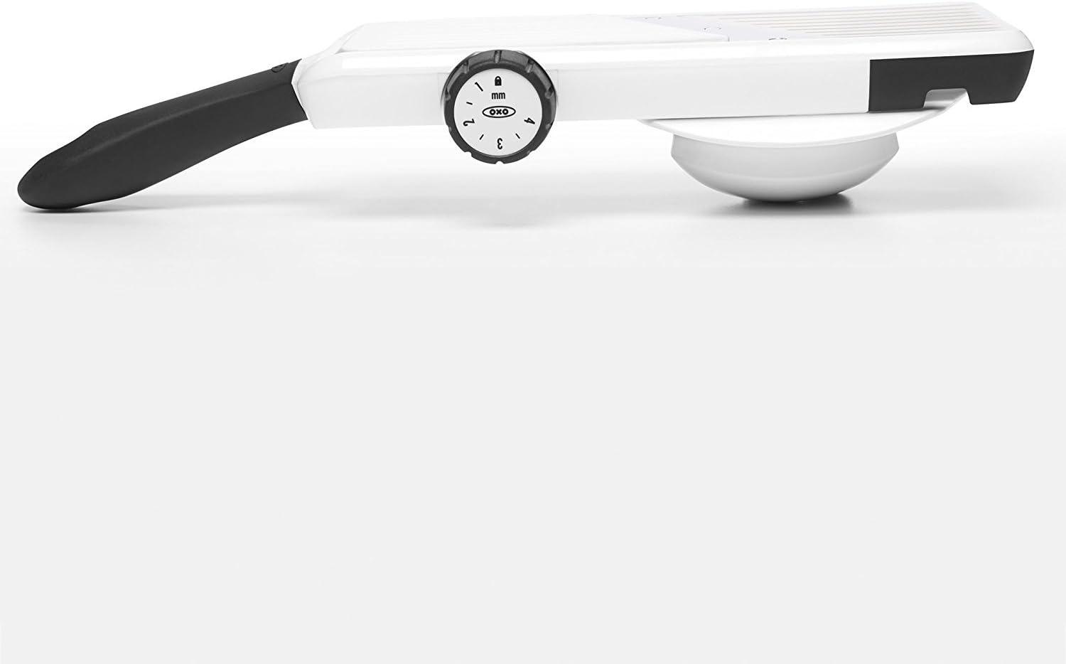 OXO Good Grips Large Adjustable Handheld Mandoline Slicer,White
