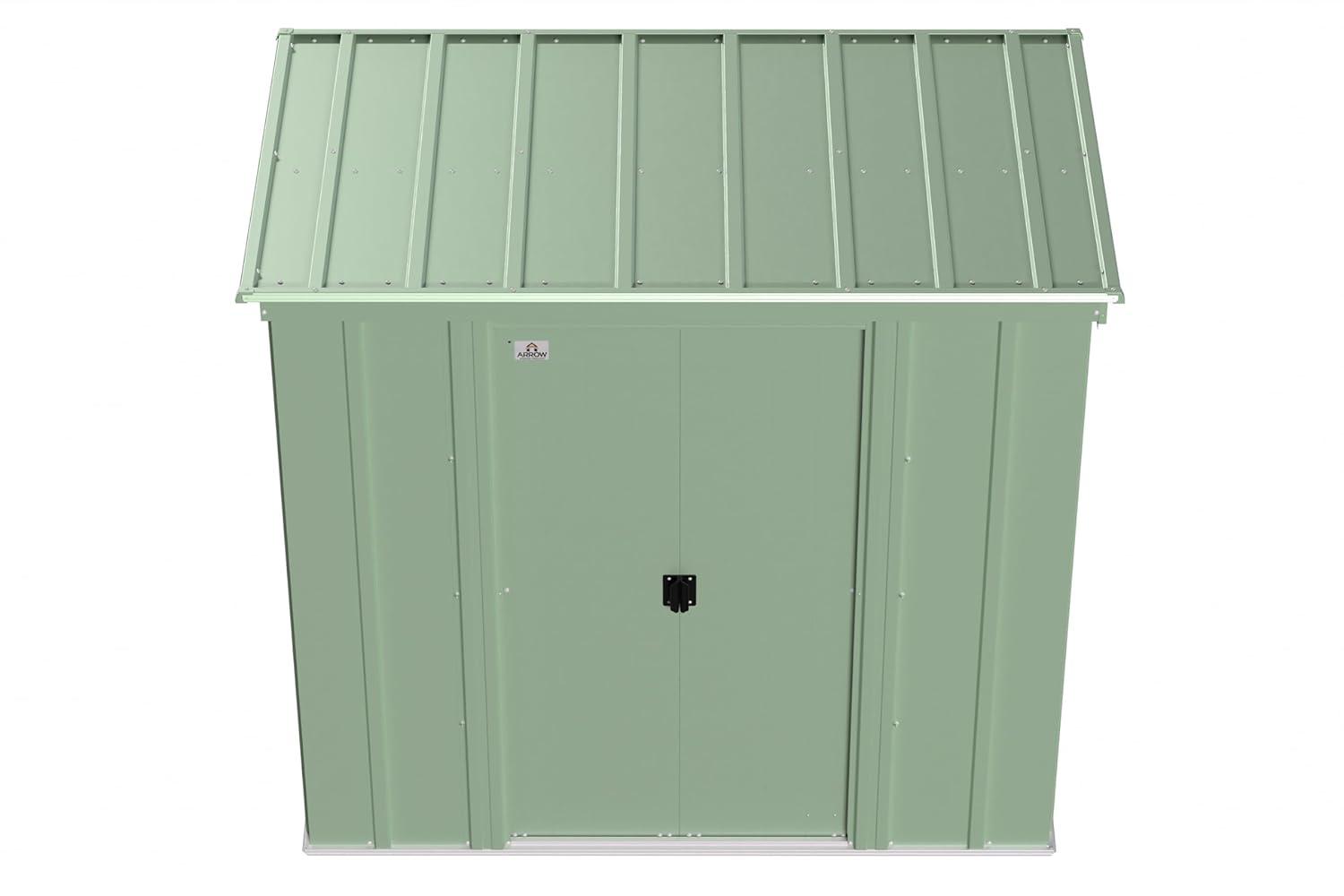 Arrow Arrow 6 ft. W x 4 ft. D Metal Tool Shed