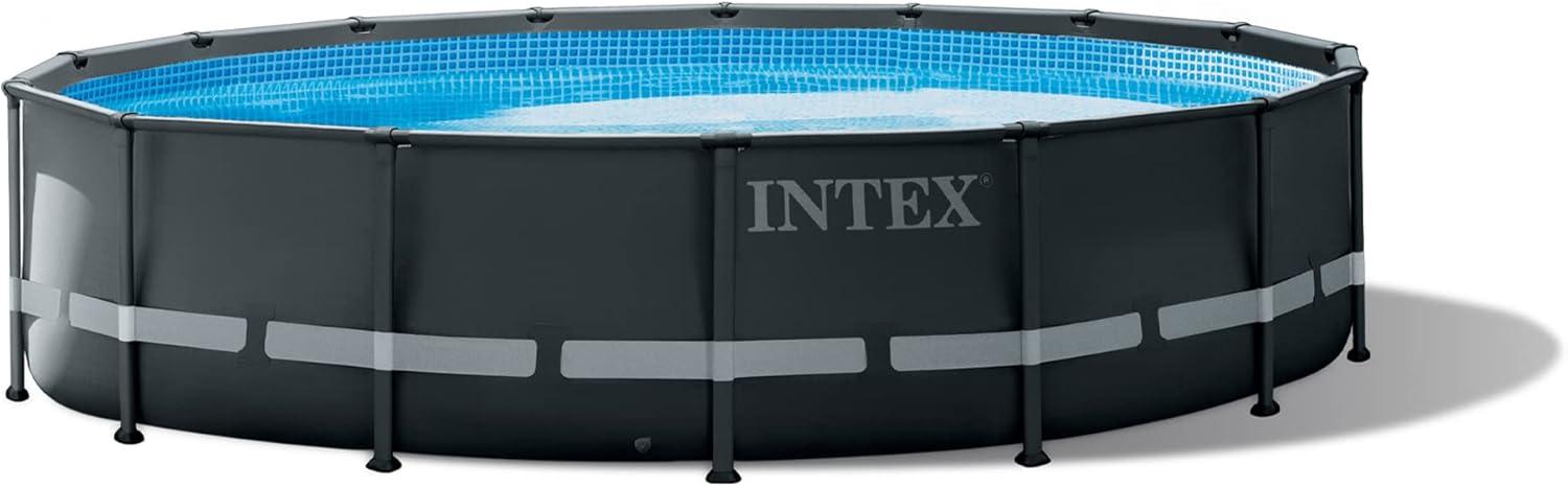 Intex 16ft X 48in Ultra XTR Pool Set with Sand Filter Pump, Ladder, Ground Cloth & Pool Cover