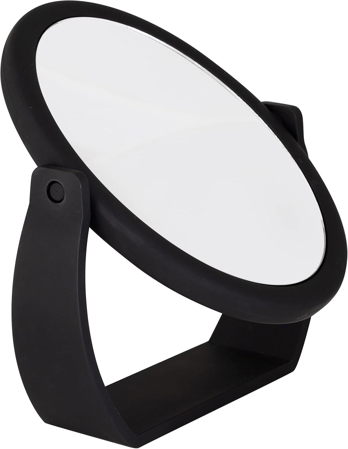 8" Vanity Rubberized 1X-10X Magnification Mirror - Home Details