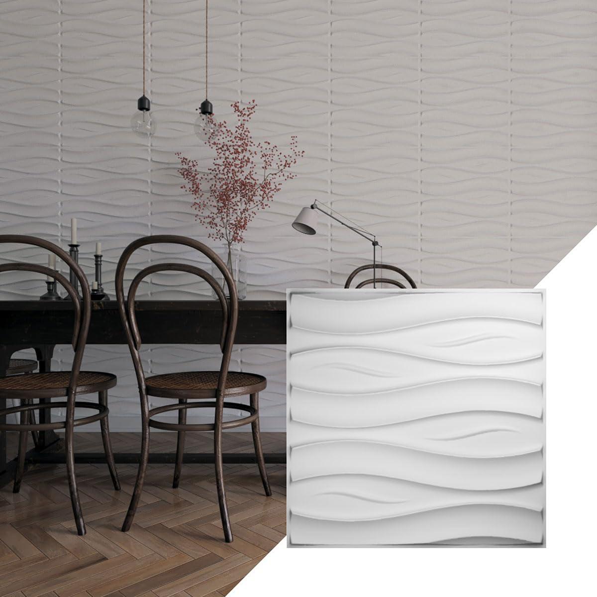 Ekena Millwork 19 5/8"W x 19 5/8"H Swell EnduraWall Decorative 3D Wall Panel