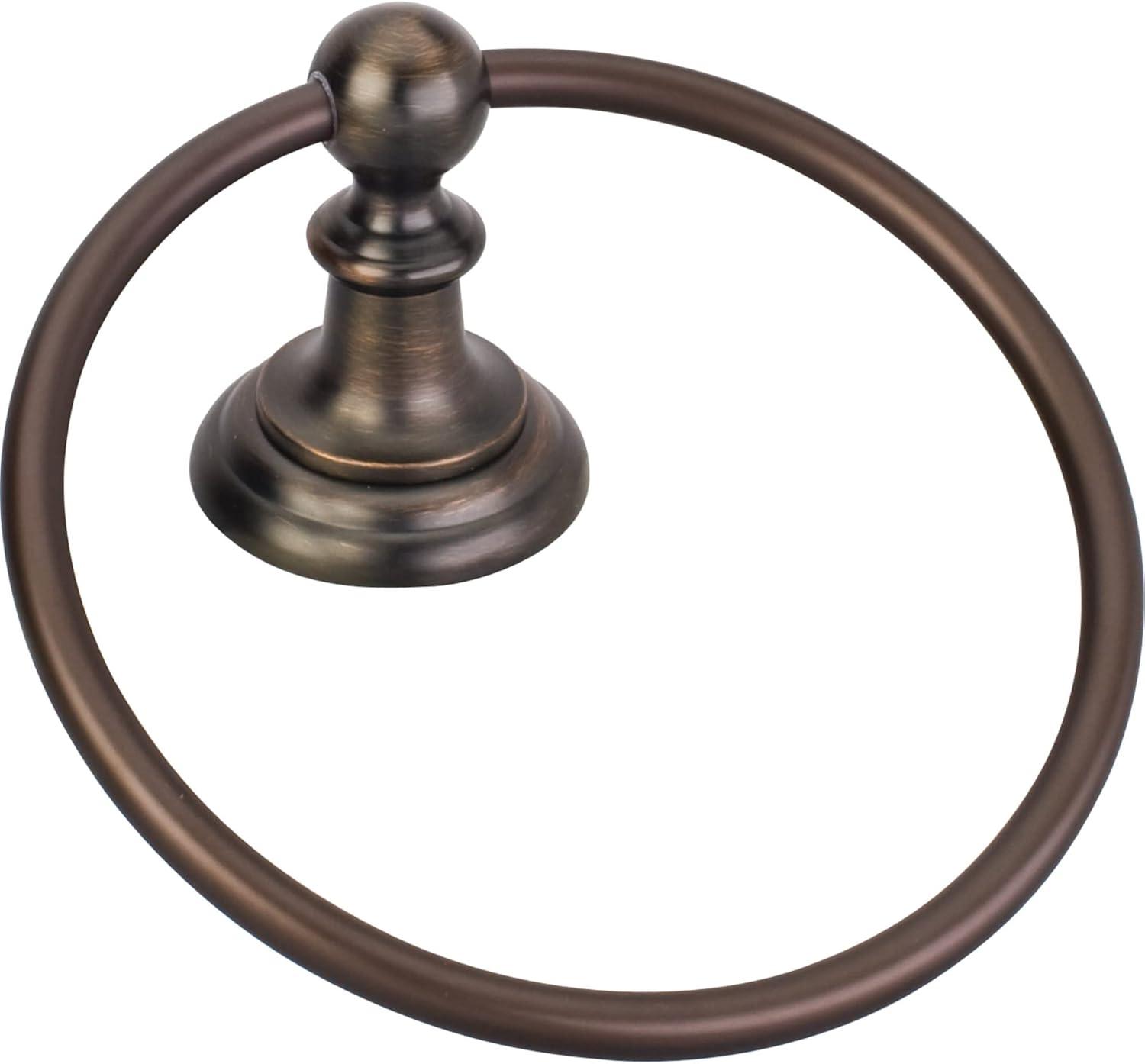 Fairview Brushed Oil Rubbed Bronze Wall Mounted Towel Ring