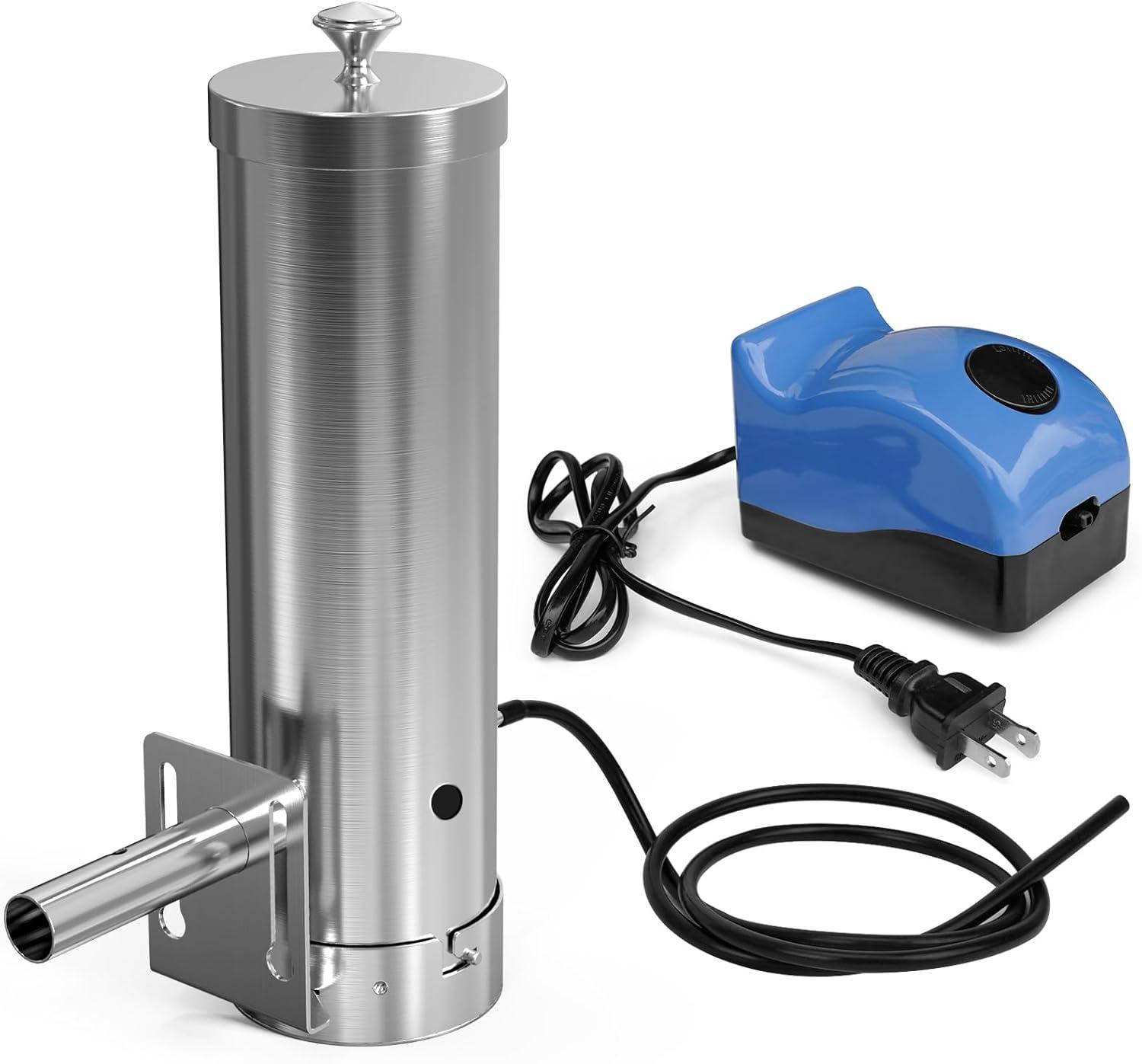 Stainless Steel Portable Cold Smoke Generator with Air Pump