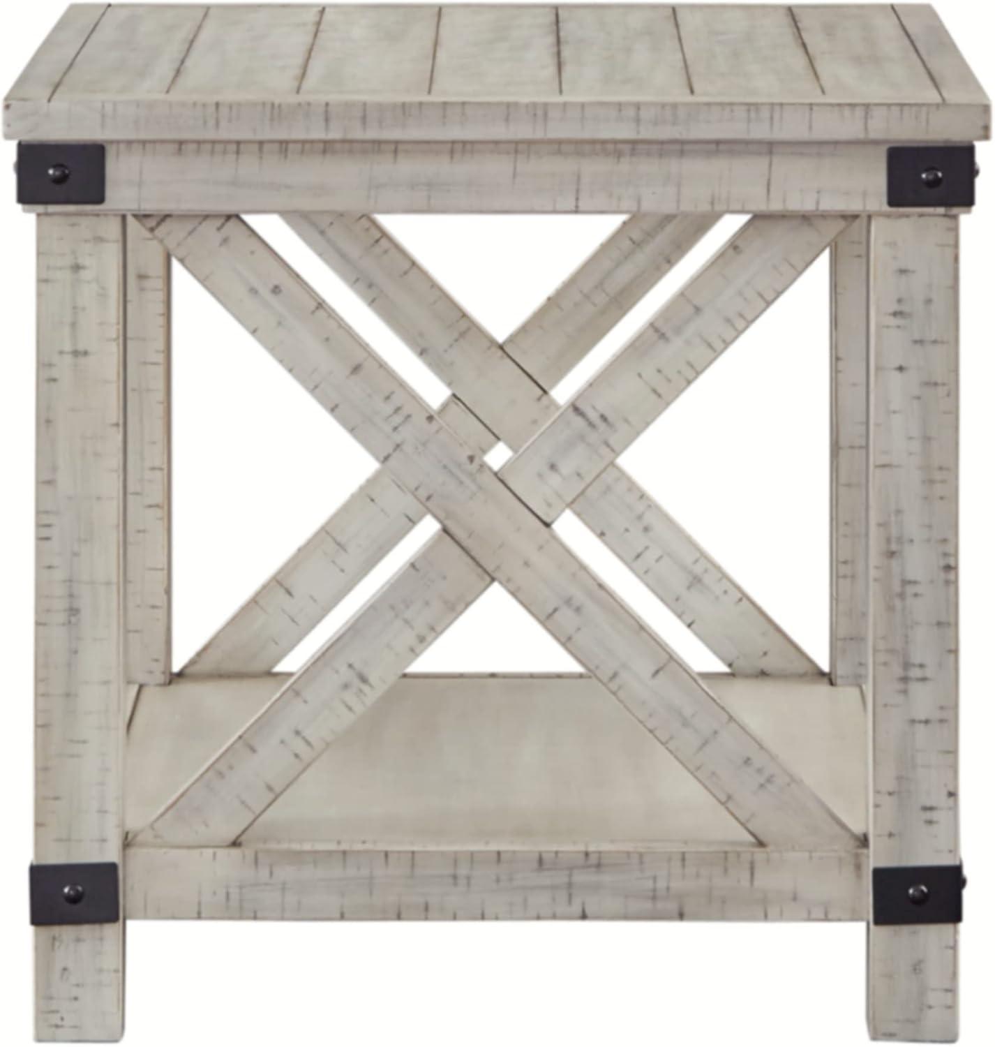 Signature Design by Ashley Casual Carynhurst End Table  Whitewash