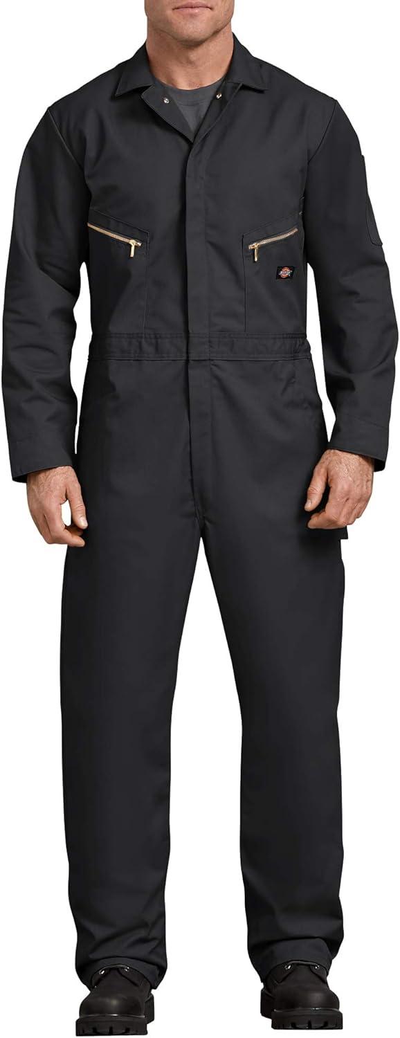 Dickies Mens and Big Mens Deluxe Blended Long Sleeve Coveralls