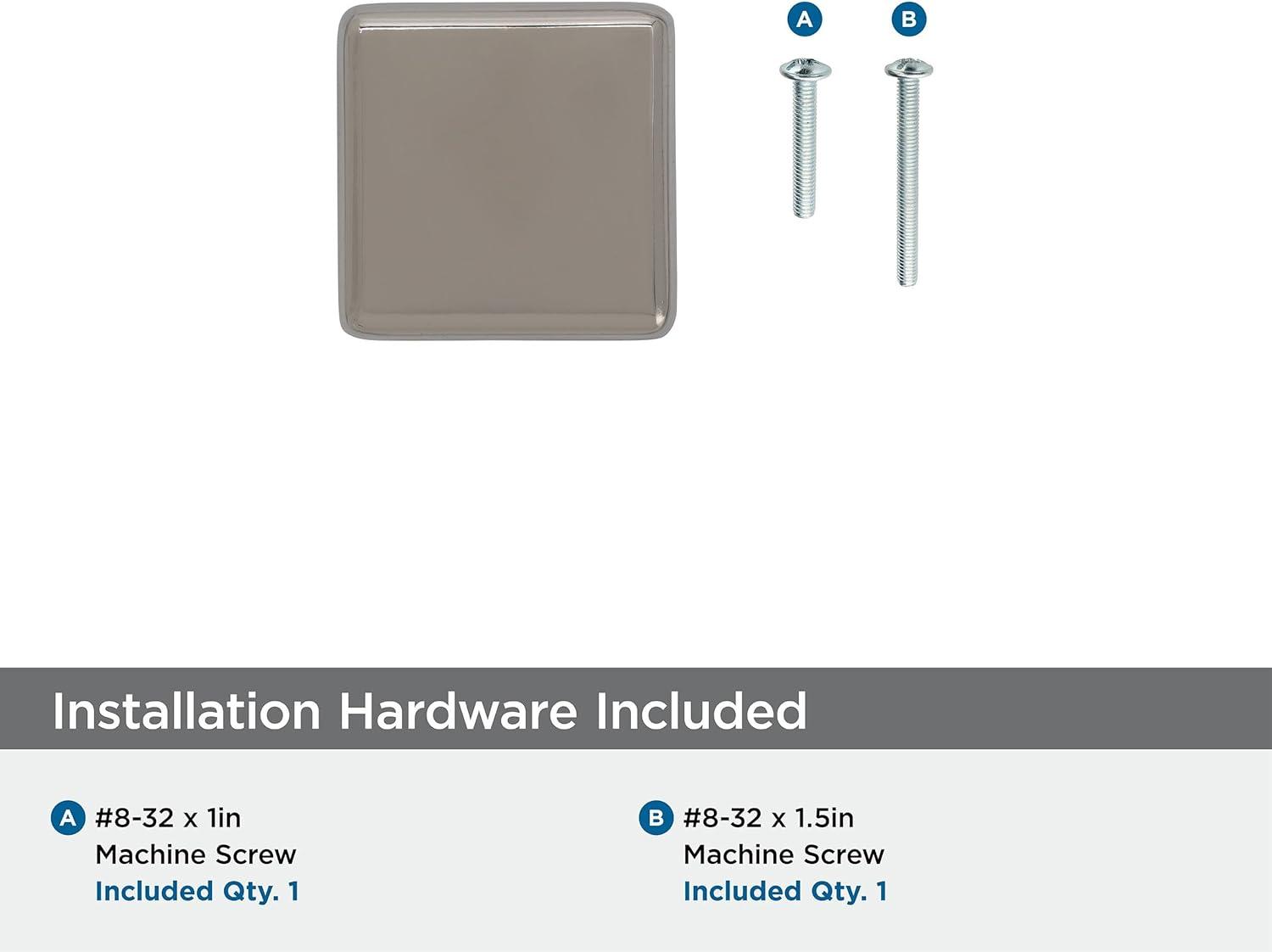 Blackrock 1 1/2" Length Square Knob