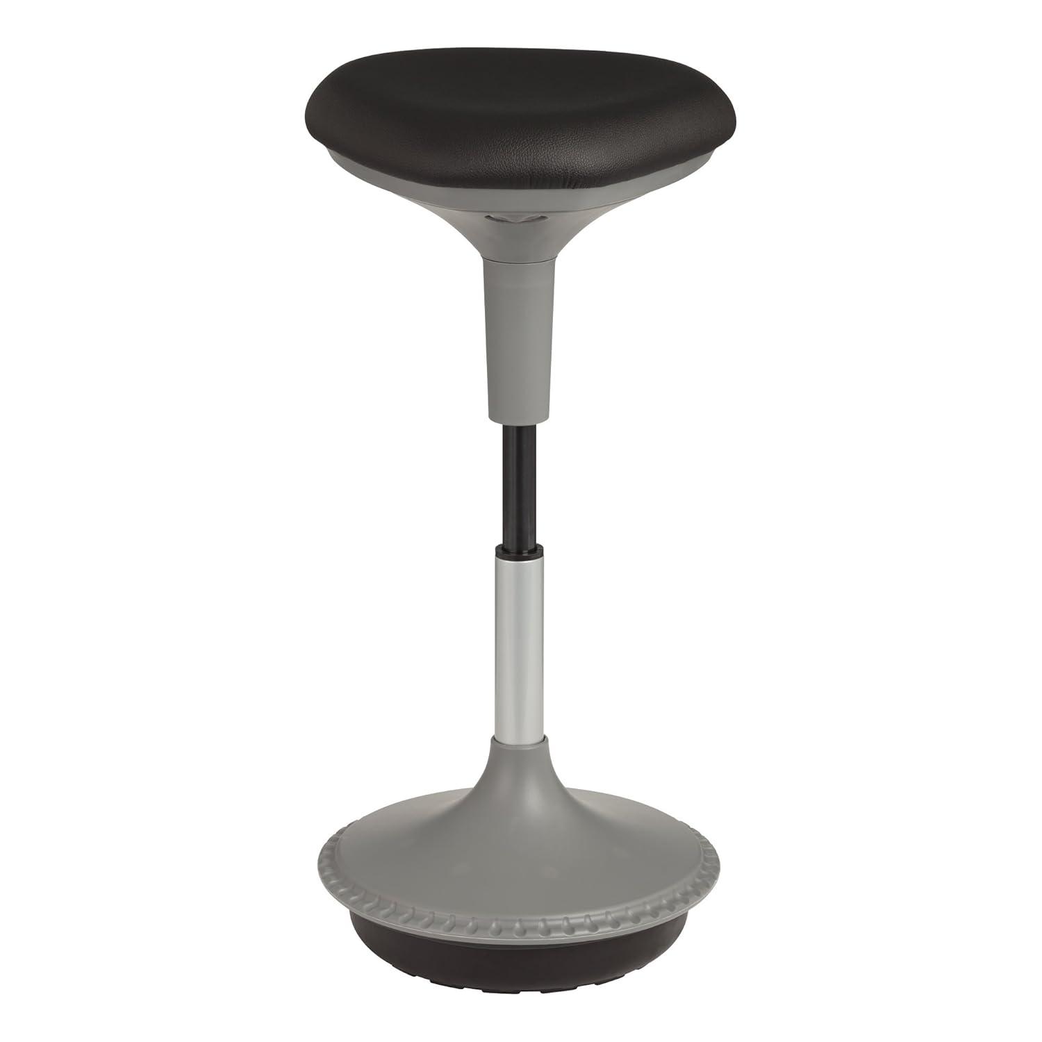 ErgoFlex Gray Adjustable Height Active Learning Stool