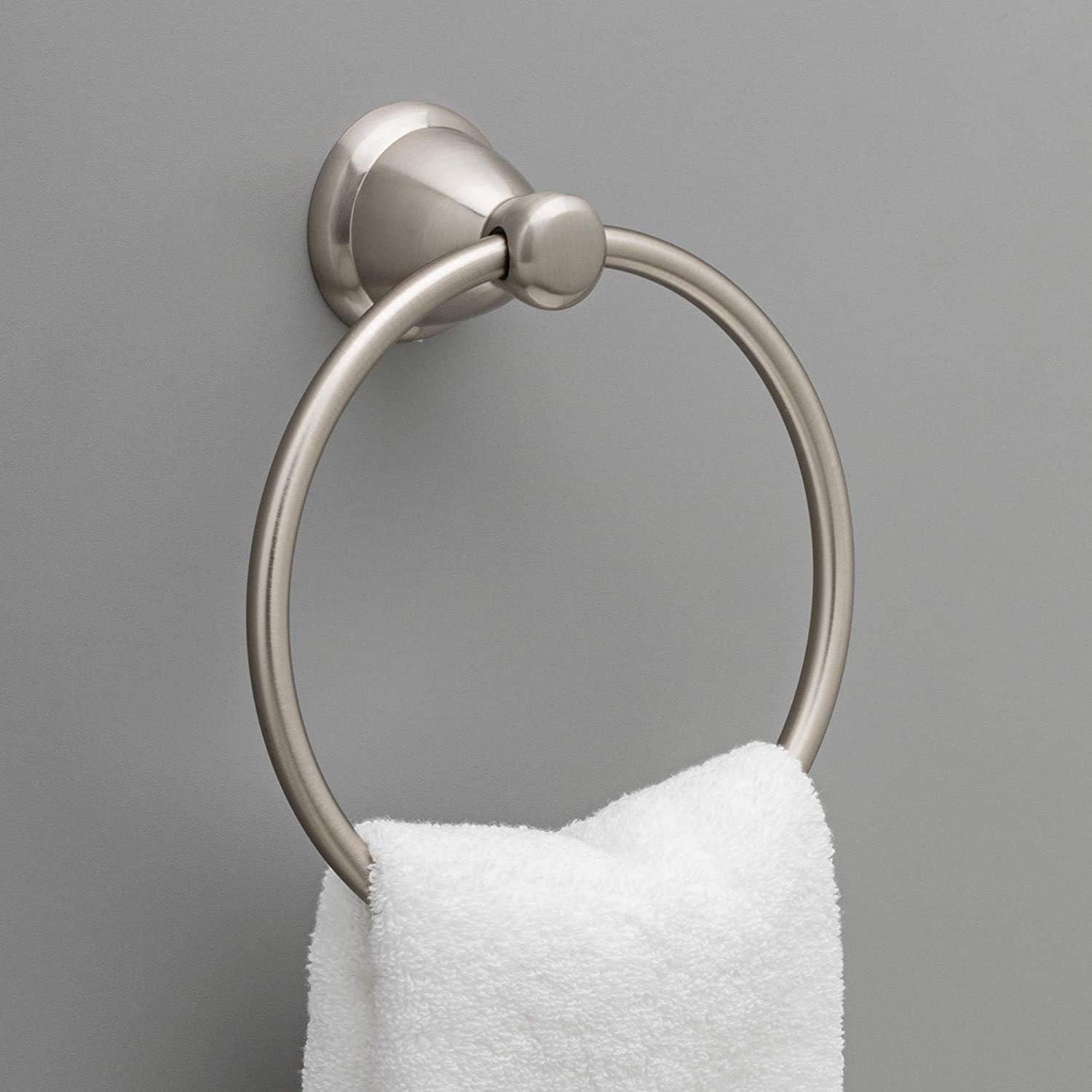 Franklin Brass Kin3pc 3-Piece Bathroom Accessory Kit Including 24" Towel Bar, Towel Ring