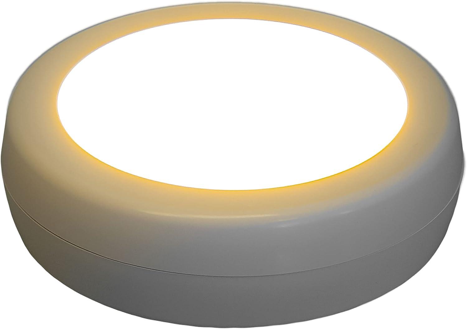 Westek White Battery Powered LED Puck Light 3 pk (BL-PCCT-W3)