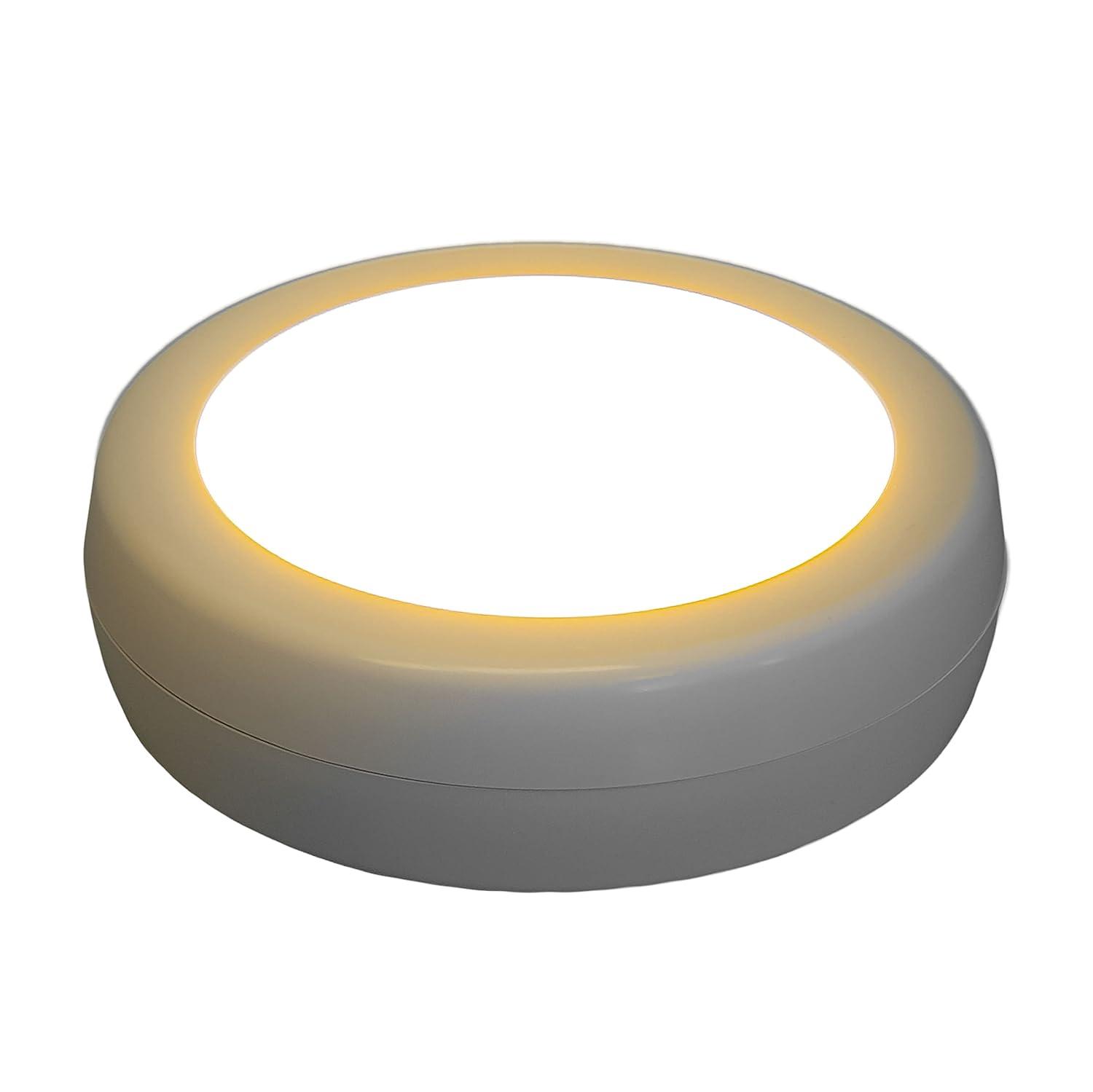 Westek White Battery Powered LED Puck Light 3 pk (BL-PCCT-W3)