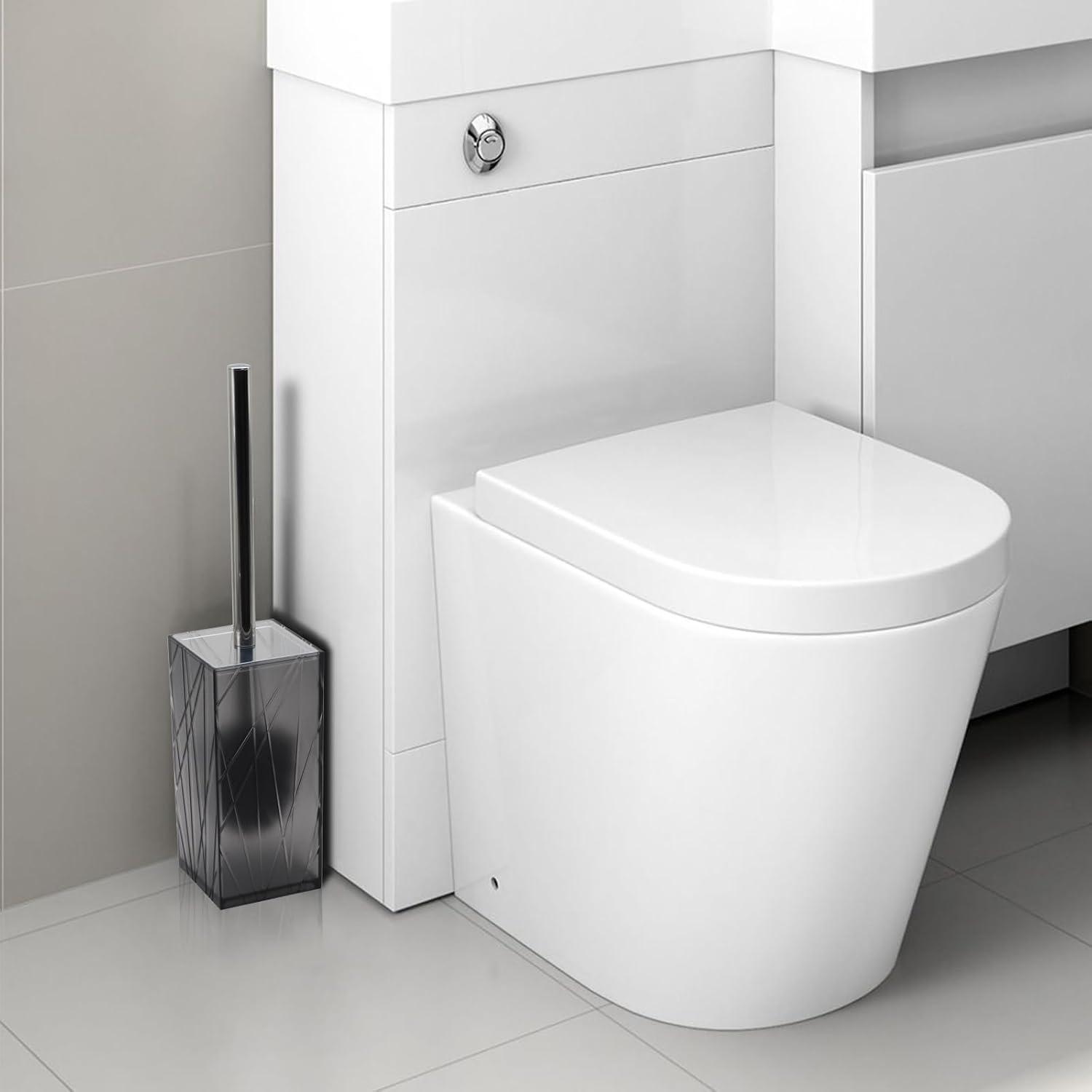 Home-Complete 6-Pc Bathroom Accessories Set, White