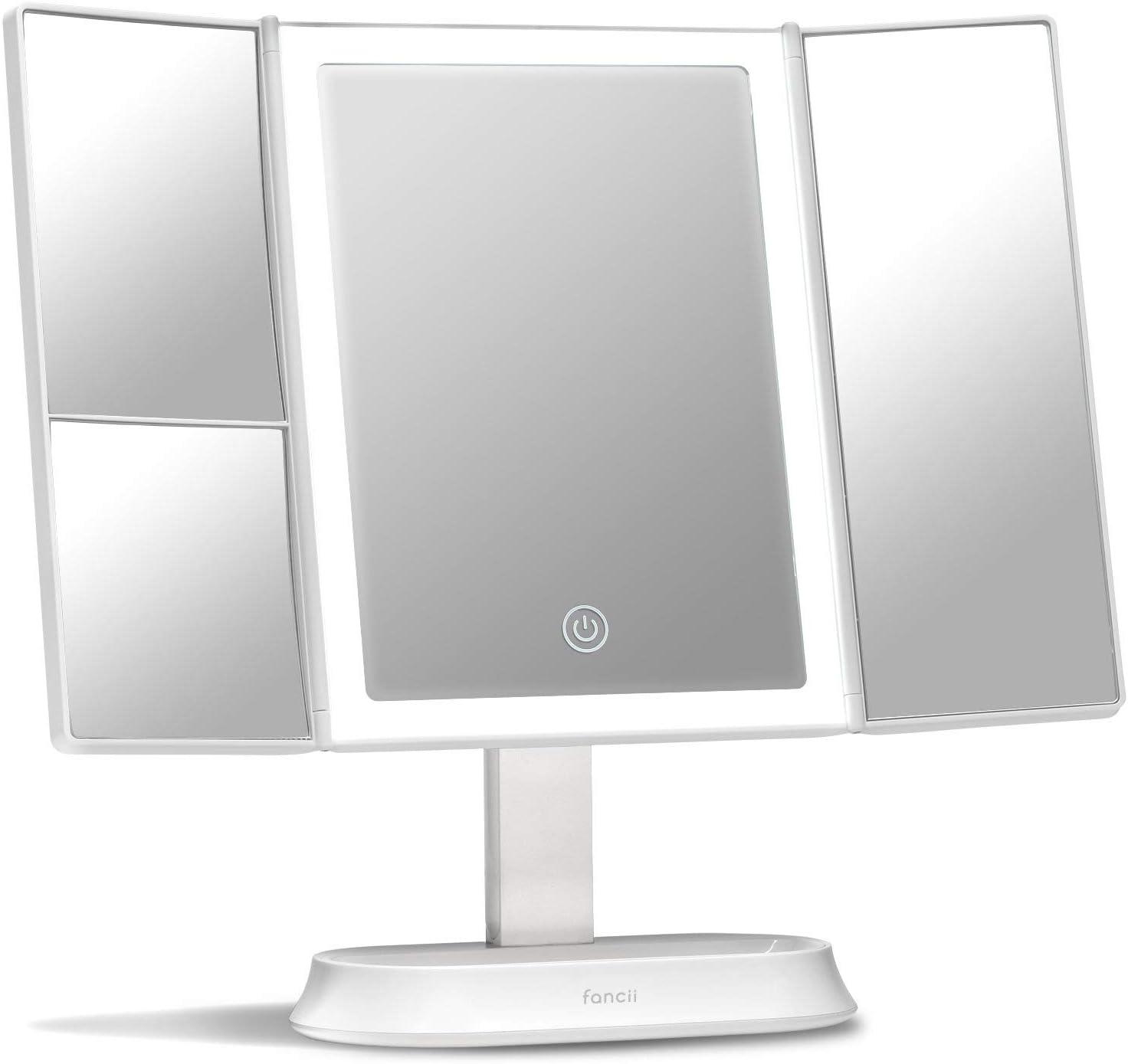 Modern Lighted Magnifying Makeup Mirror