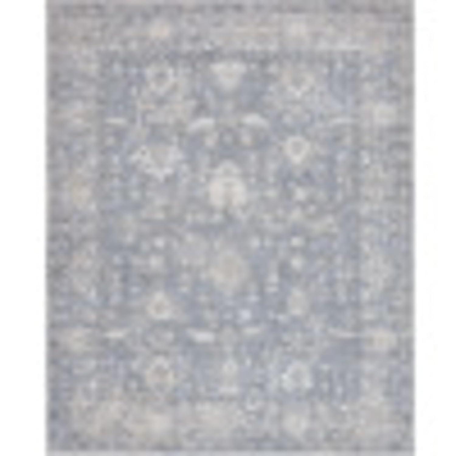 Unique Loom Portland Collection Bohemian Vintage Inspired Tone-on-Tone Design Area Rug (8' 0 x 10' 0 Rectangular, Gray/ Ivory)